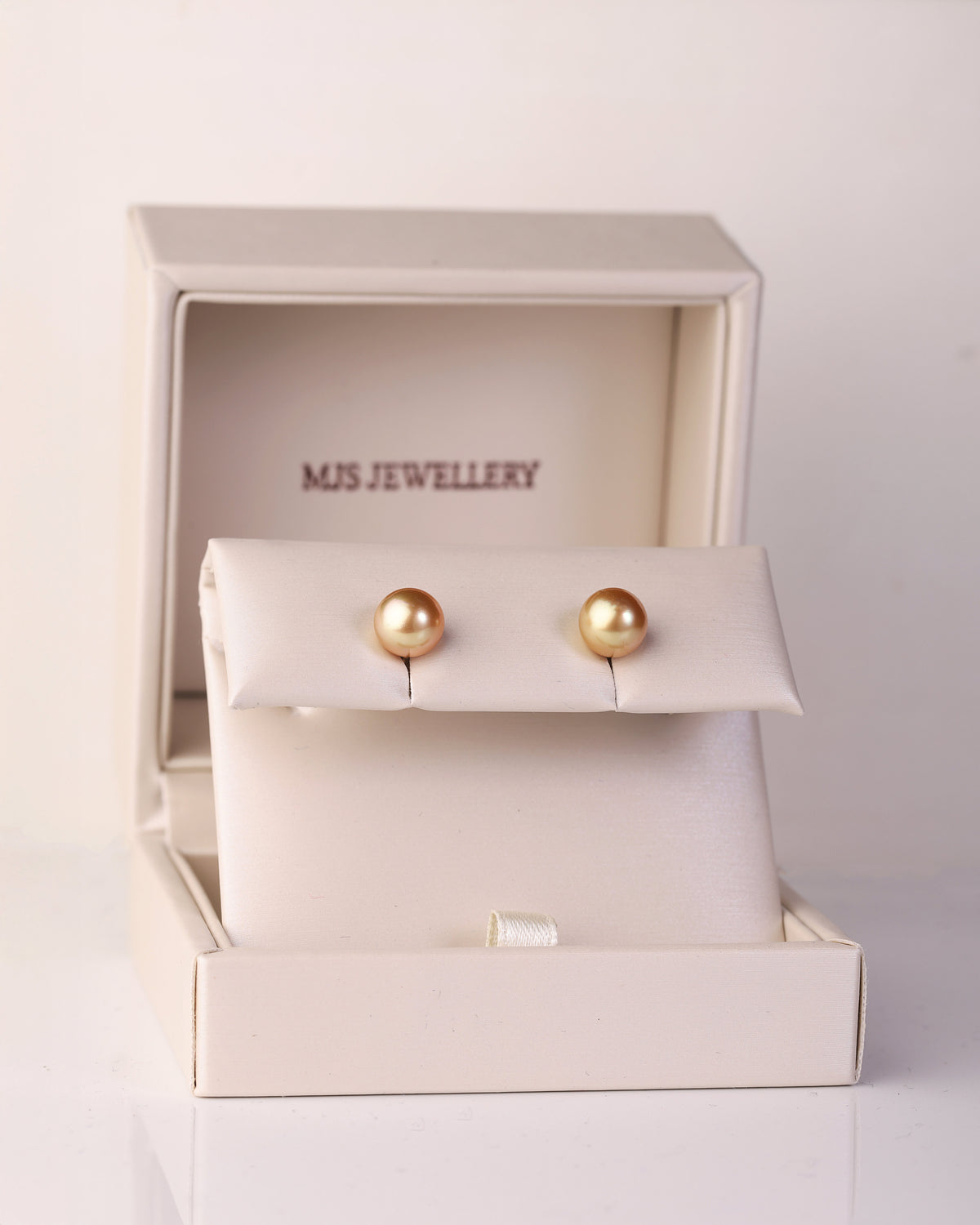 Gold South Sea Pearl Stud Earrings