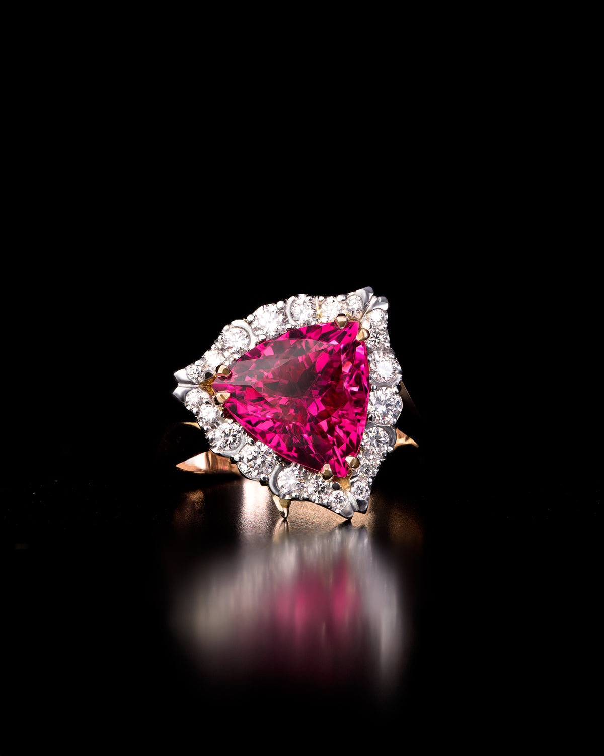 Introducing Mahenge Lumière -  Mahenge Pink Spinel ring