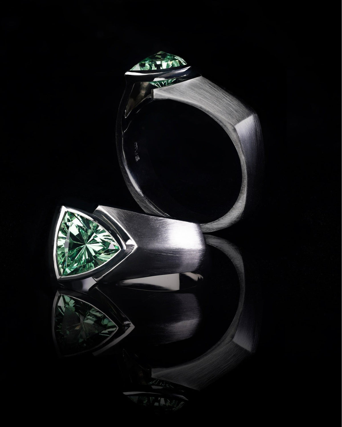 Garnet Ring - Past MJS Commission - PG-BI-862 - image 1