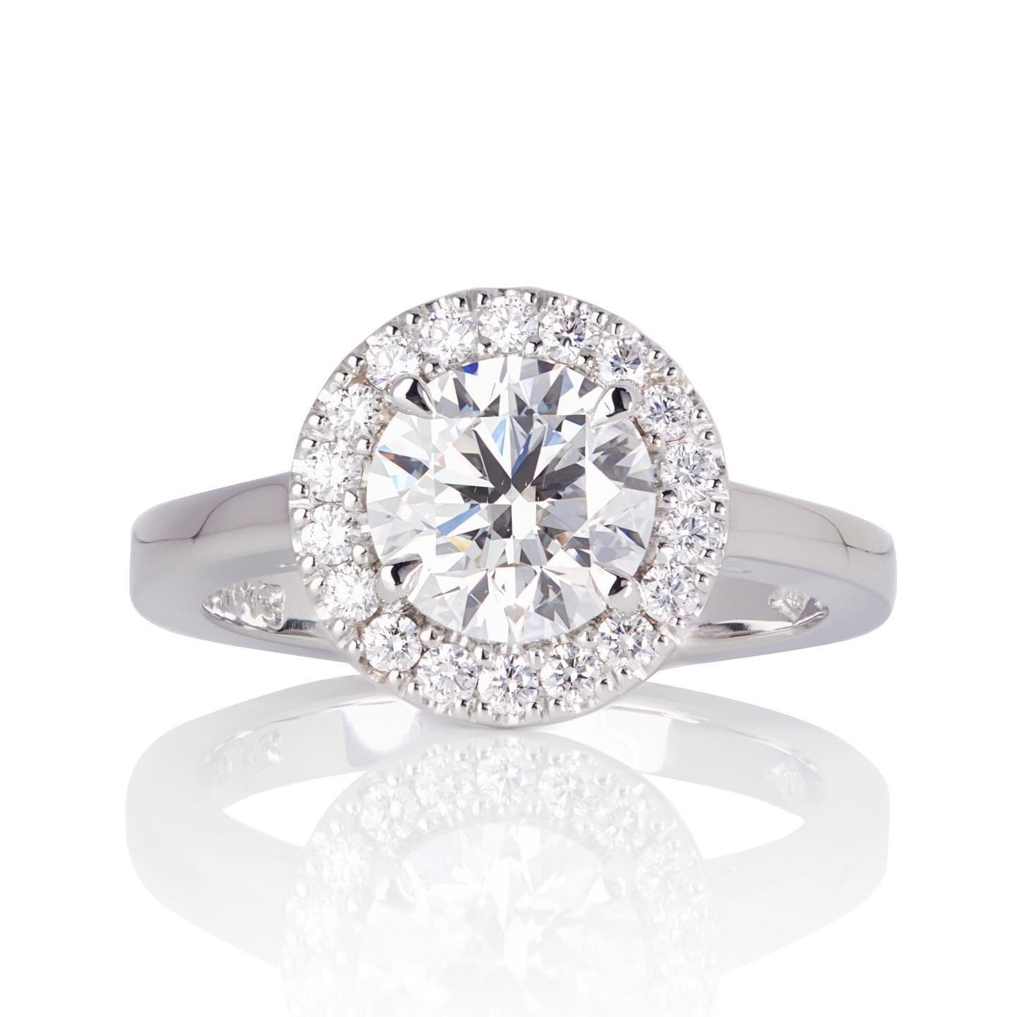 Diamond Engagement Ring - Past MJS Commission - PG-BI-871 - image 1