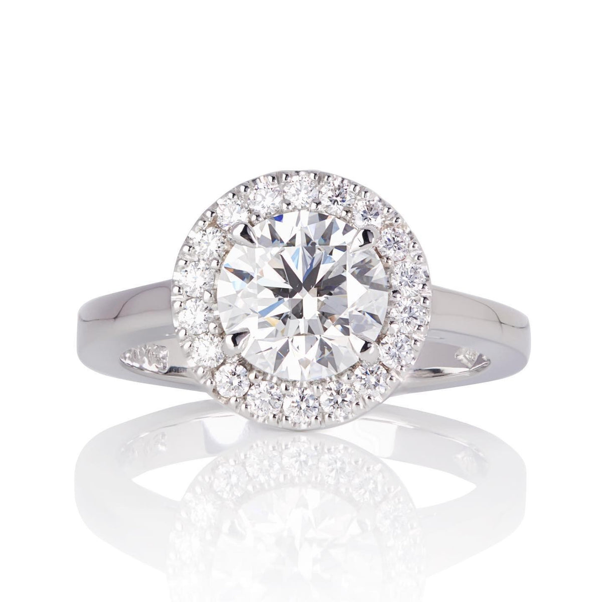 Diamond Engagement Ring - Past MJS Commission - PG-BI-871 - image 3