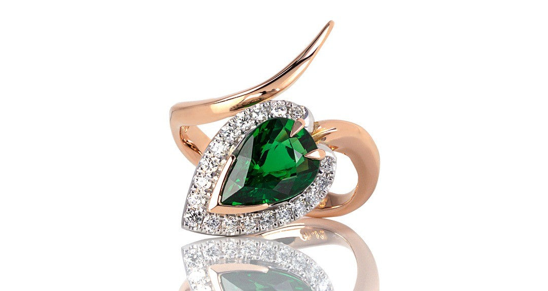 Garnet Ring - Past MJS Commission - PG-BI-838 - image 4
