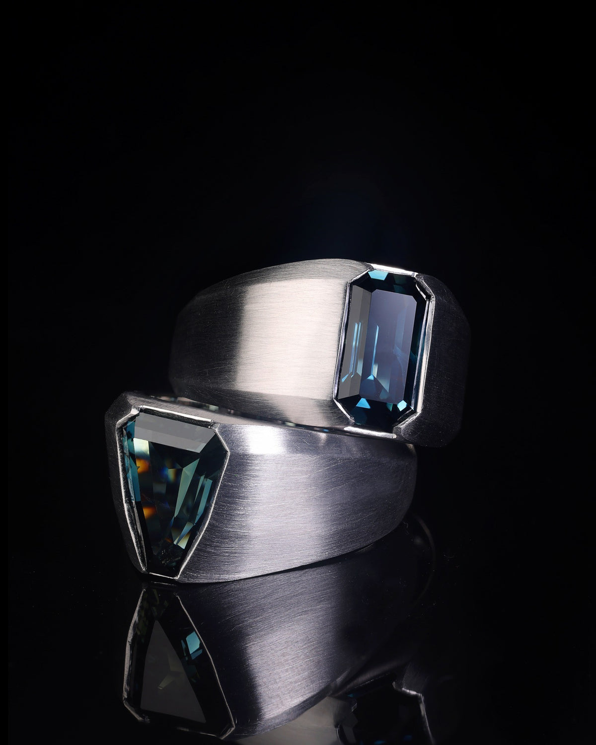 Sapphire Ring - Past MJS Commission - PG-BI-886 - image 2