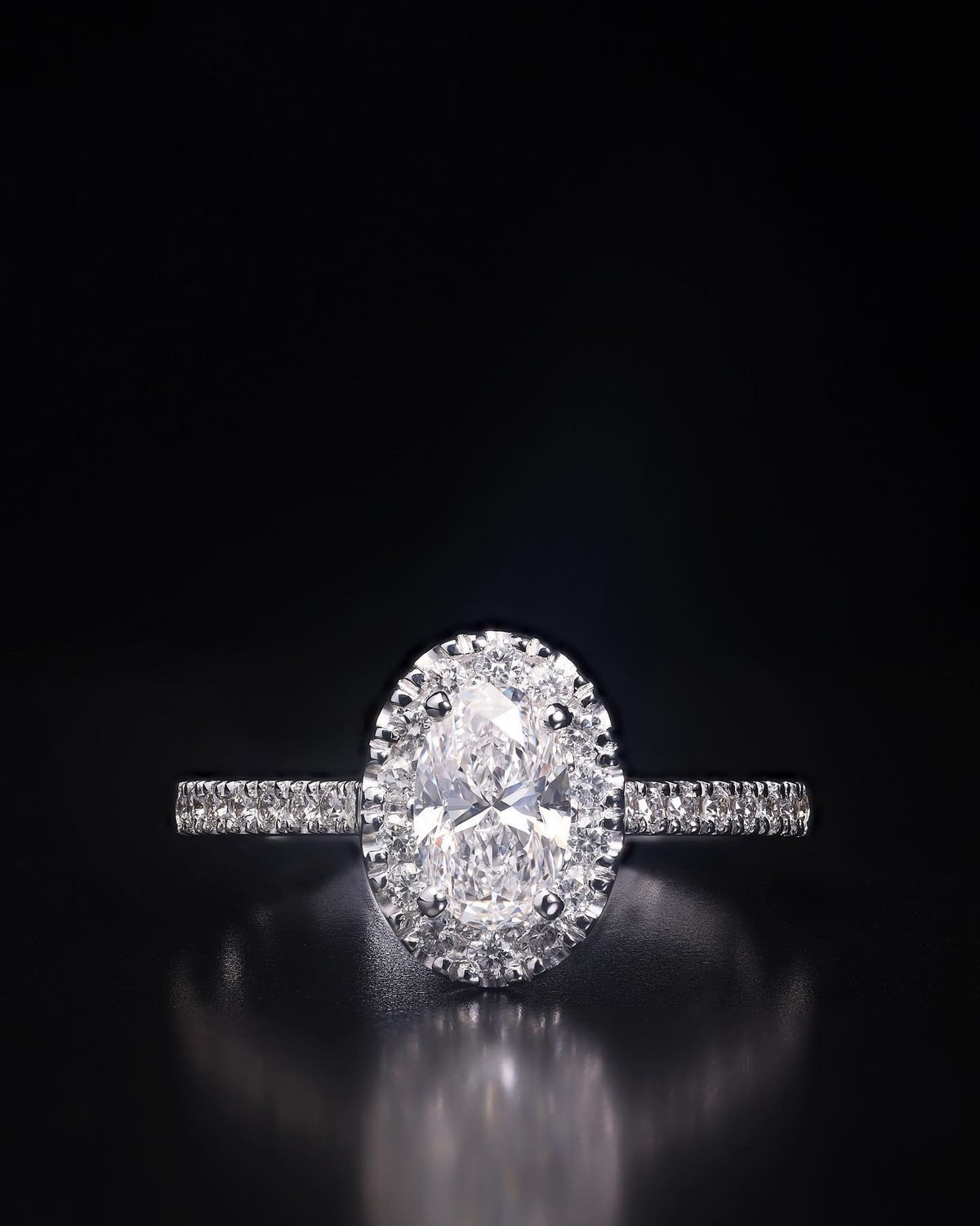 Diamond Engagement Ring - Past MJS Commission - PG-BI-887 - image 1
