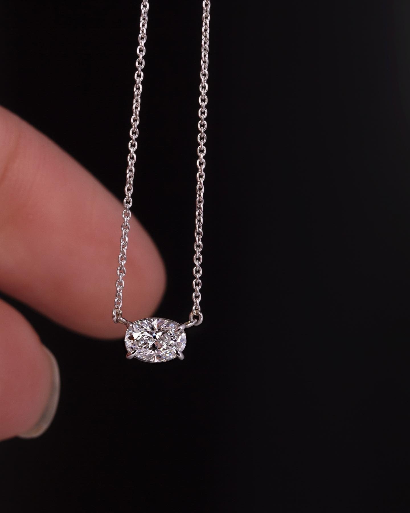 Diamond Necklace / Pendant - Past MJS Commission - PG-BI-894 - image 1
