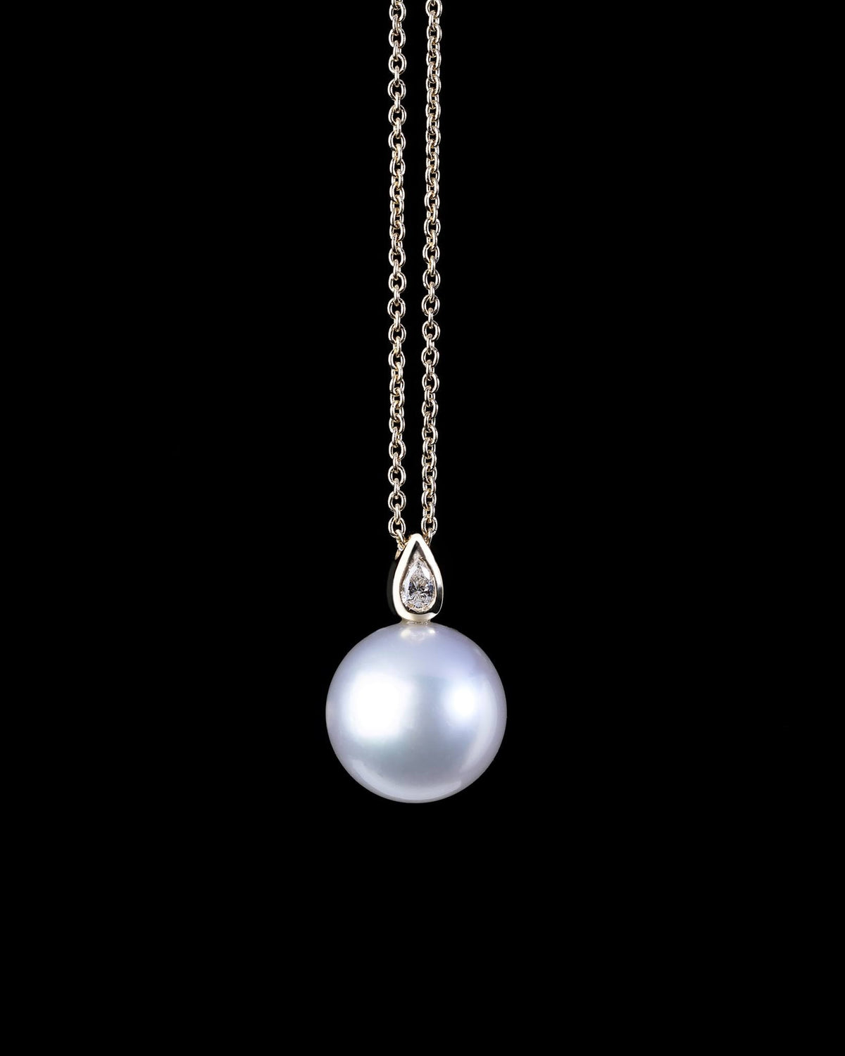 Diamond & Pearl Ring - Past MJS Commission - PG-BI-908 - image 1