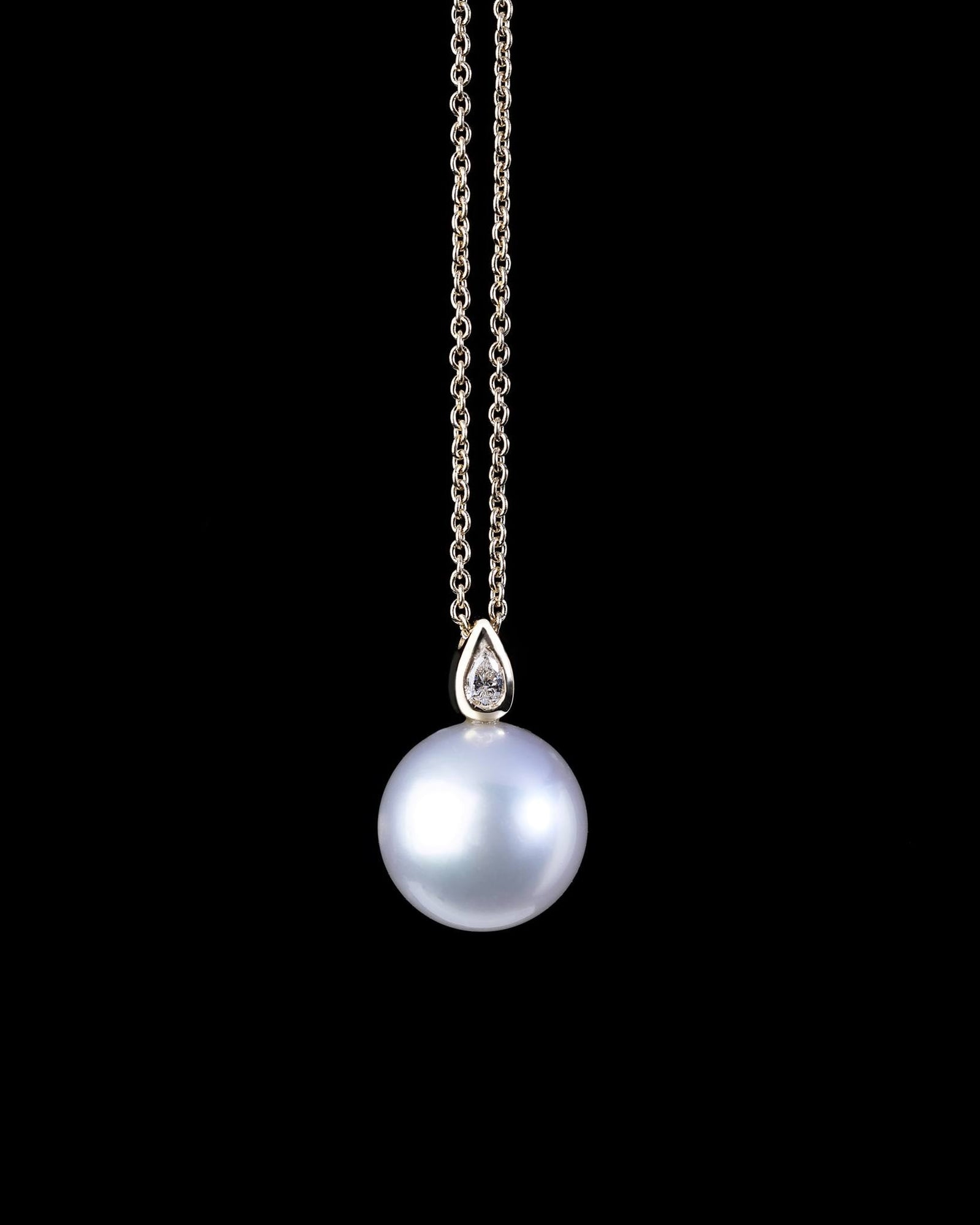 Diamond & Pearl Ring - Past MJS Commission - PG-BI-908 - image 1