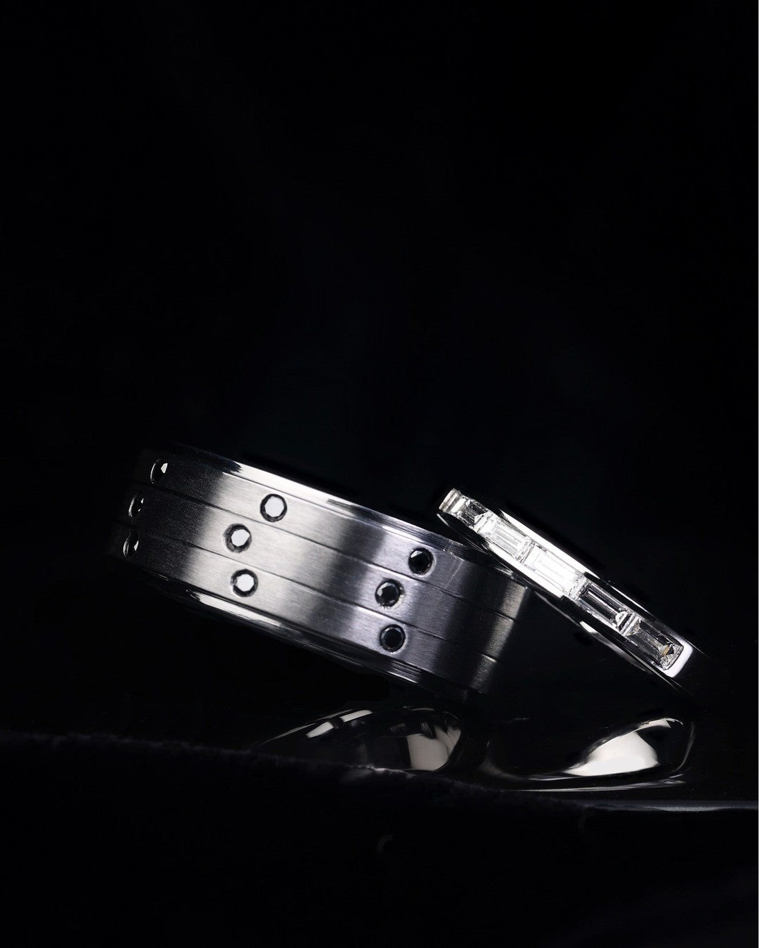 Diamond Wedding Band - Past MJS Commission - PG-BI-914 - image 1