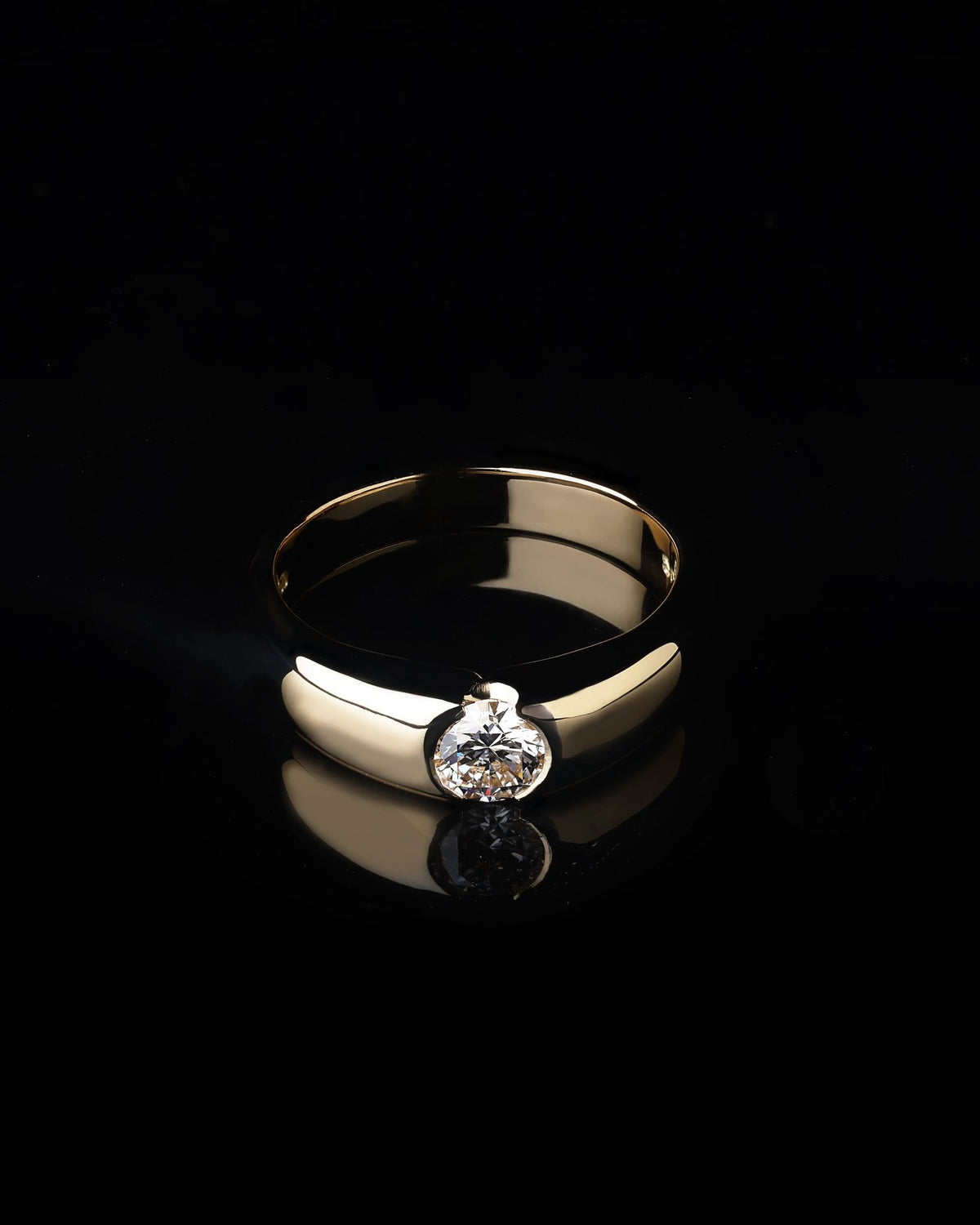 Diamond Engagement Ring - Past MJS Commission - PG-BI-917 - image 1