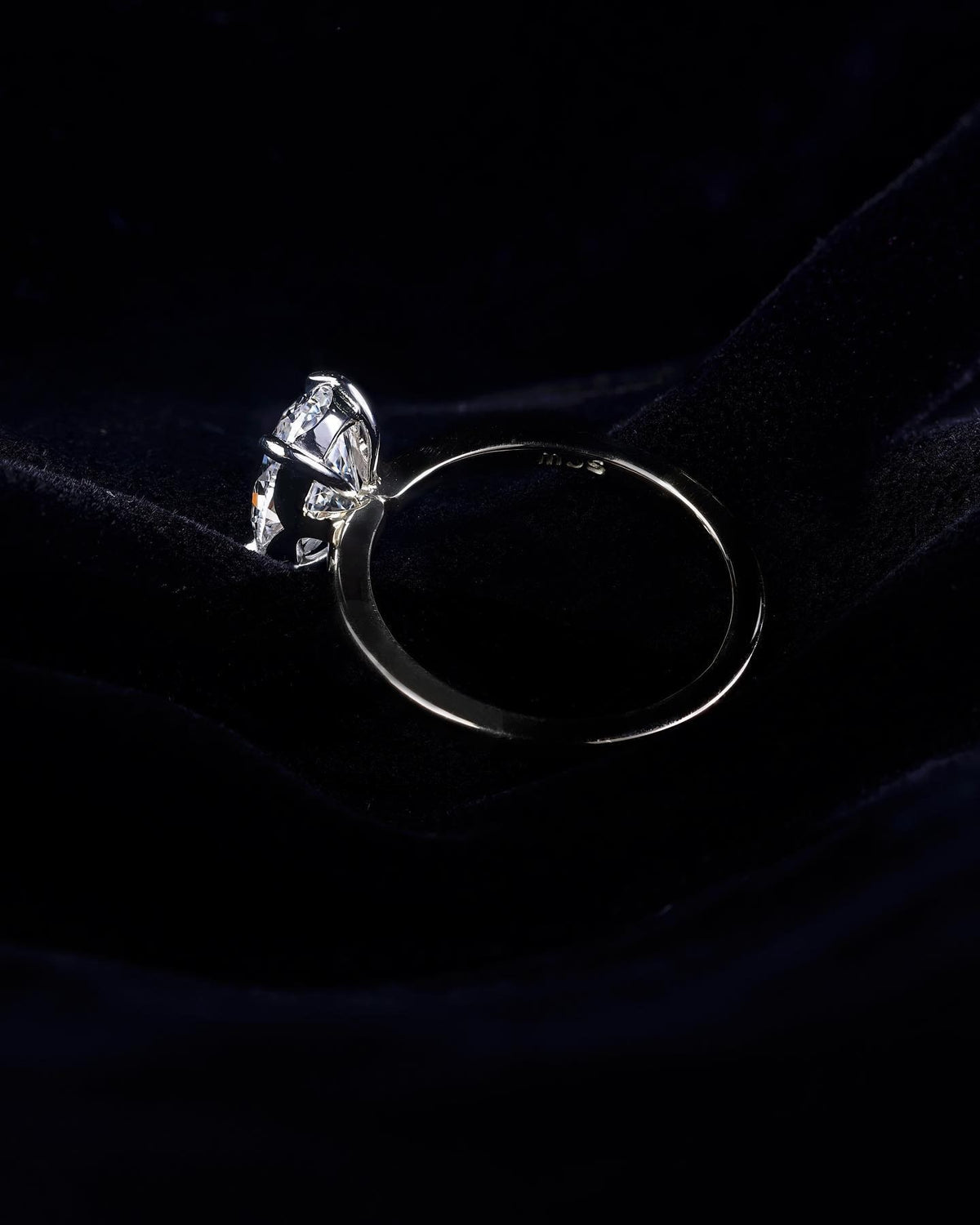 Diamond Engagement Ring - Past MJS Commission - PG-BI-938 - image 1
