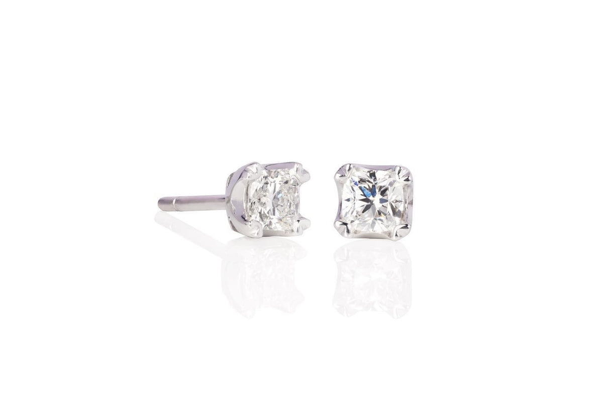 Diamond Earrings - Past MJS Commission - PG-BI-947 - image 1