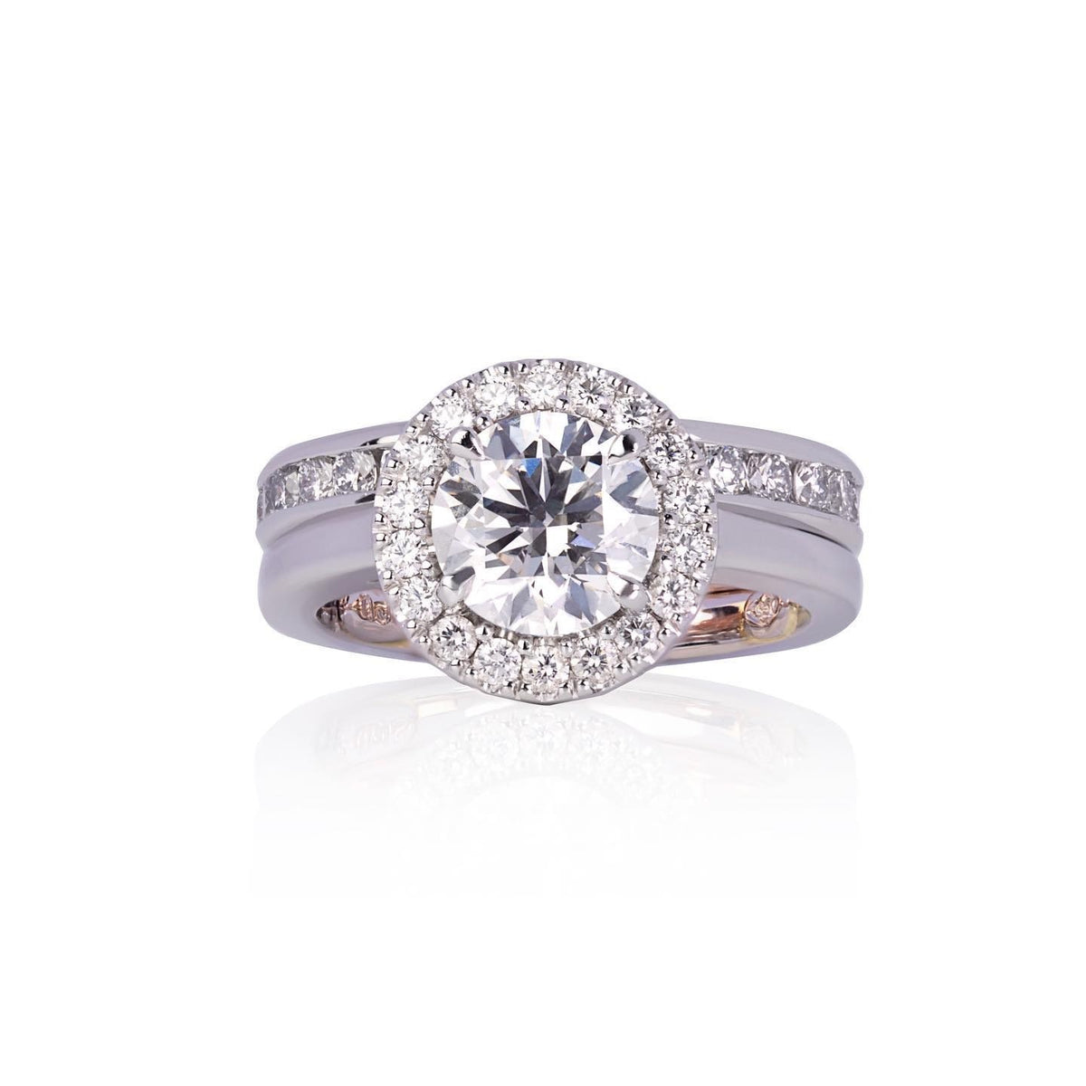 Diamond Wedding Band - Past MJS Commission - PG-BI-841 - image 3