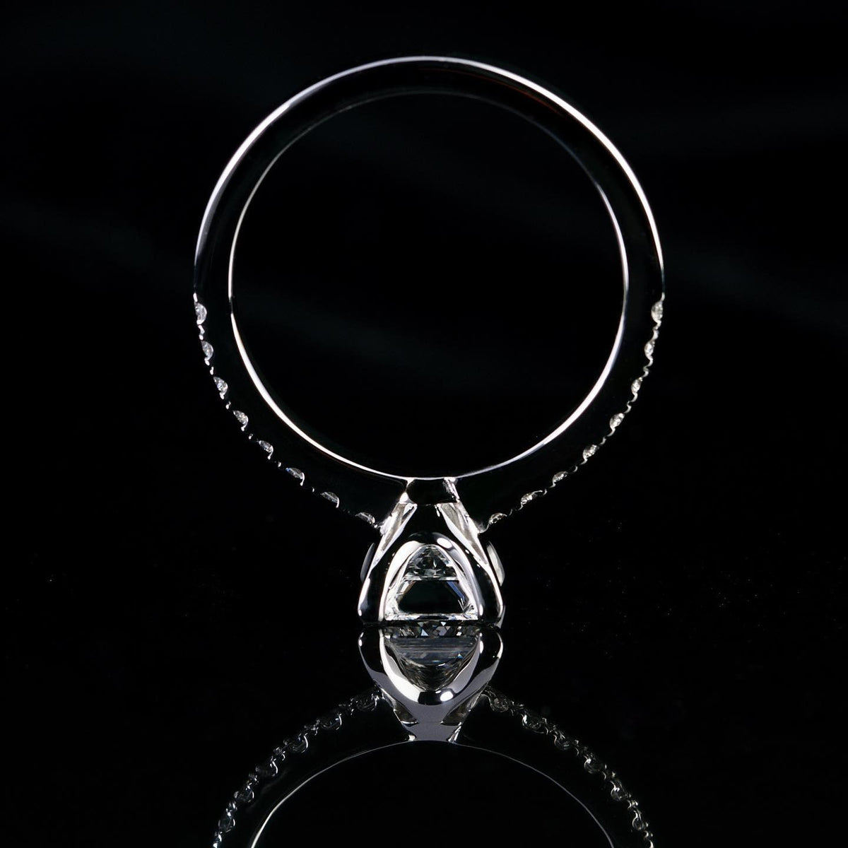 Diamond Engagement Ring - Past MJS Commission - PG-BI-850 - image 3