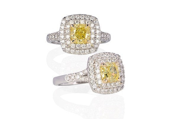 Diamond Engagement Ring - Past MJS Commission - PG-BI-853 - image 2