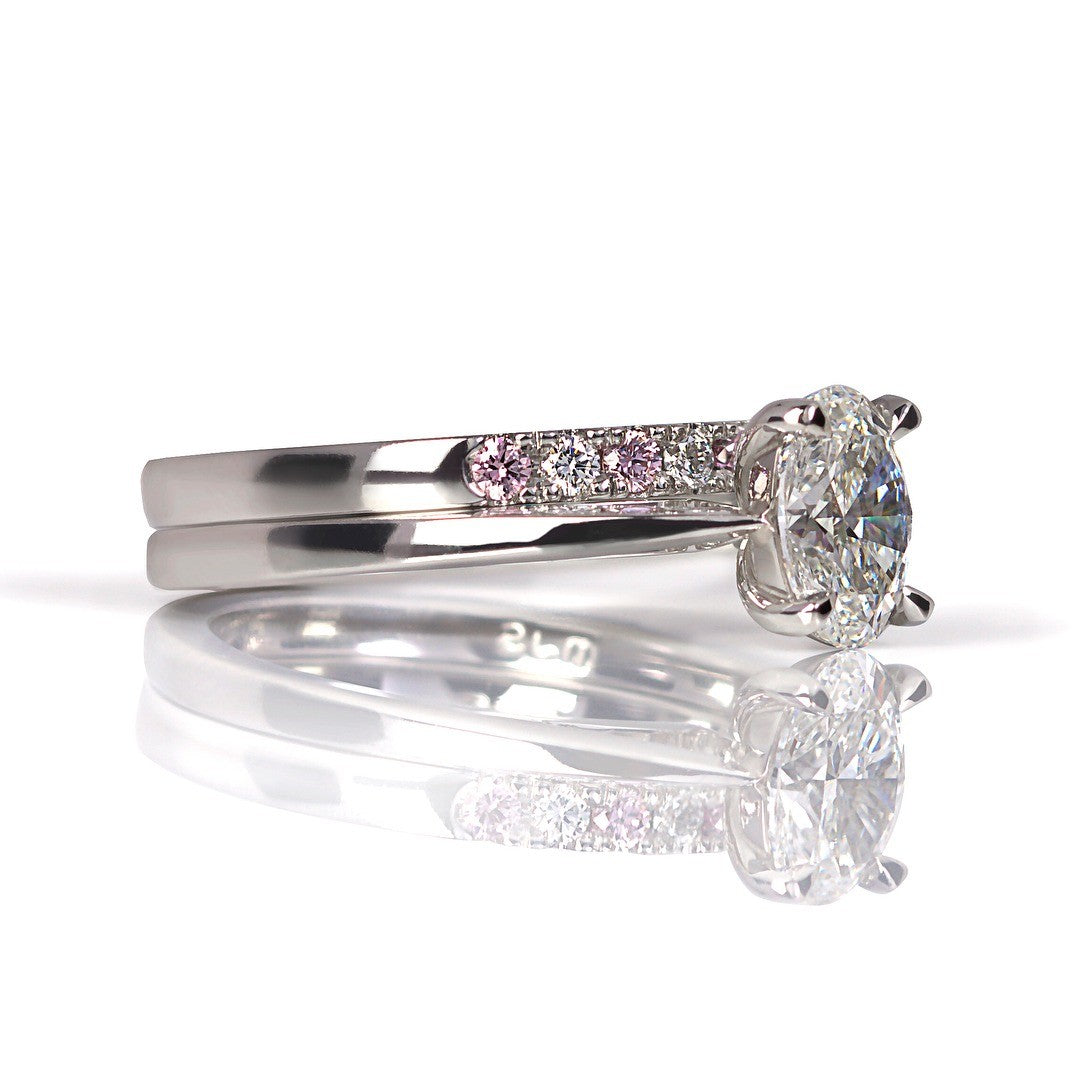 Diamond Wedding Band - Past MJS Commission - PG-BI-854 - image 2