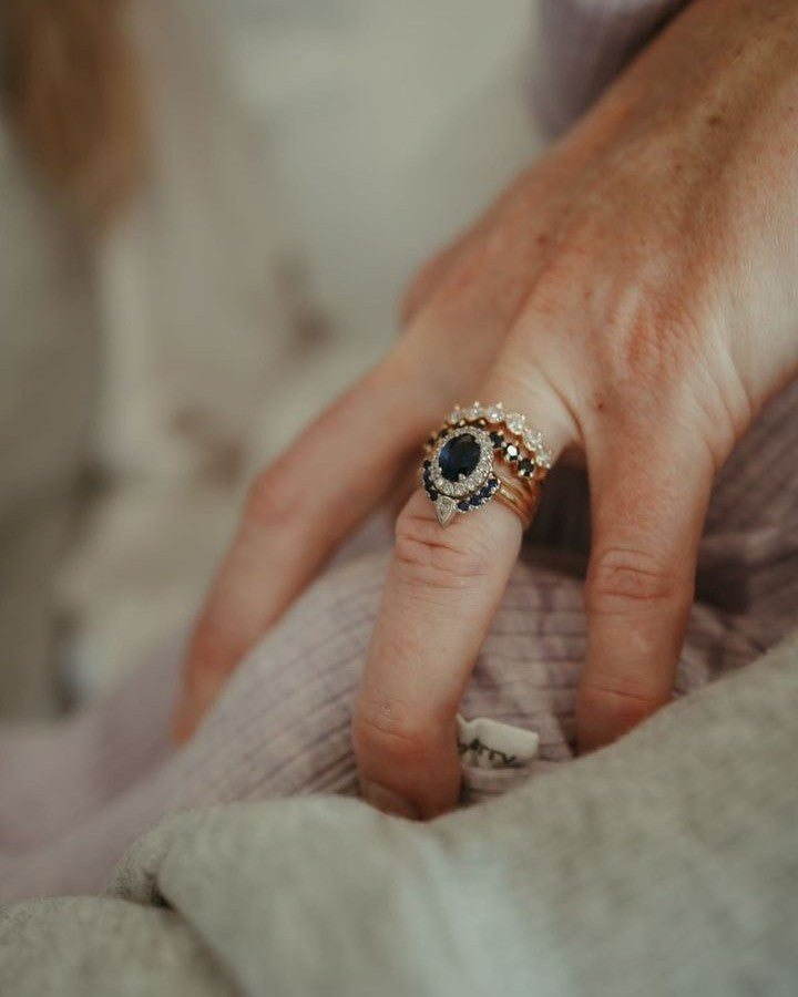 Diamond Wedding Band - PG-BI-006 - image 1