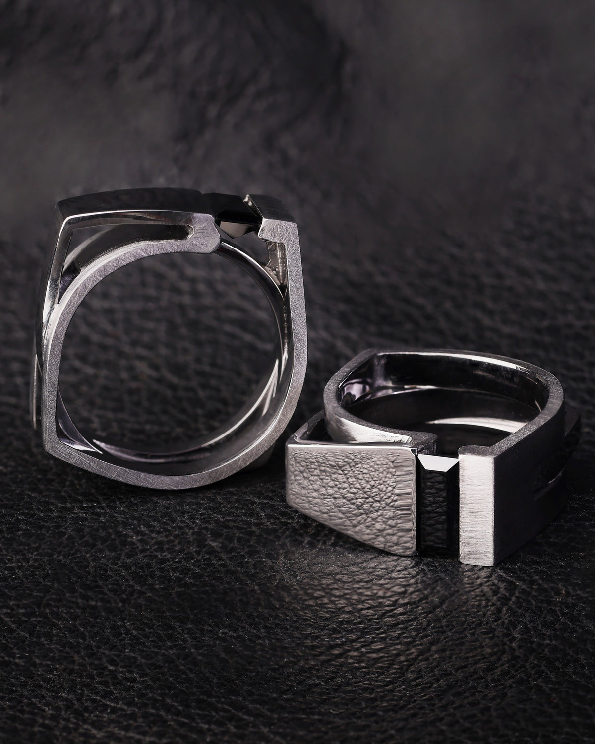 Spinel platinum Ring - PG-BI-010 - image 3