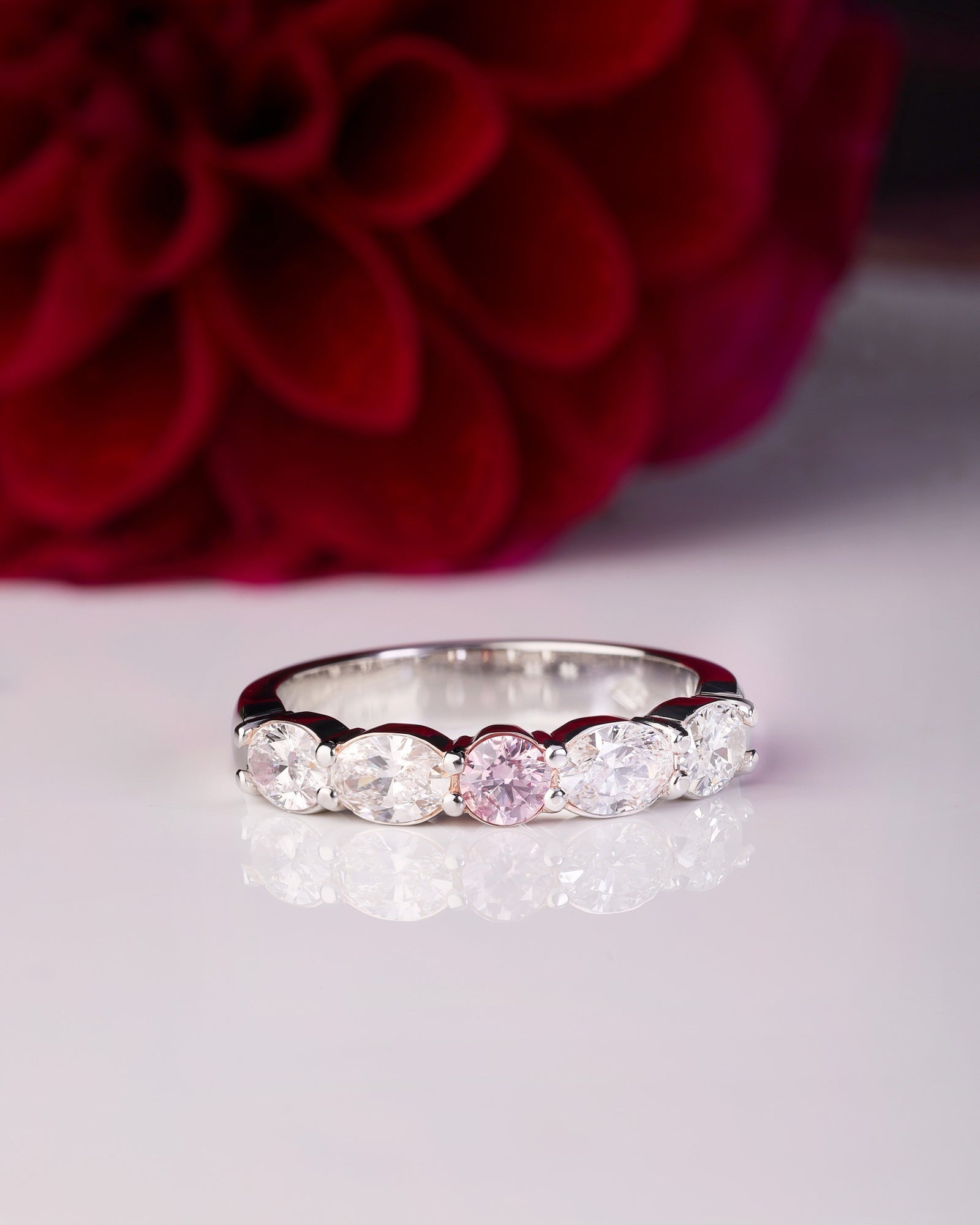 Diamond Wedding Band - PG-BI-015 - image 1