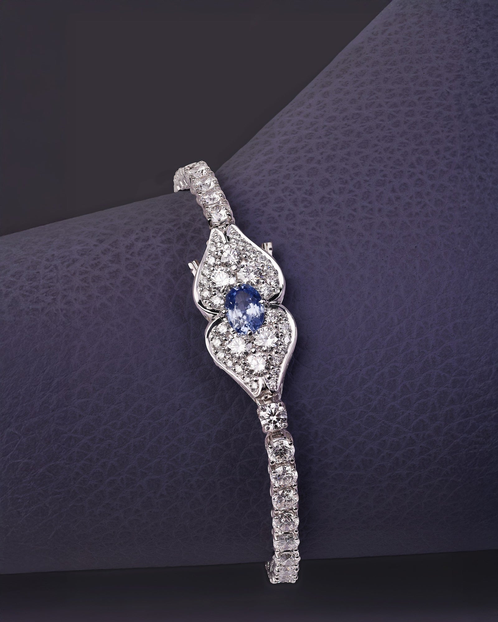 Diamond & Sapphire Heirloom Jewellery - PG-BI-024 - image 1