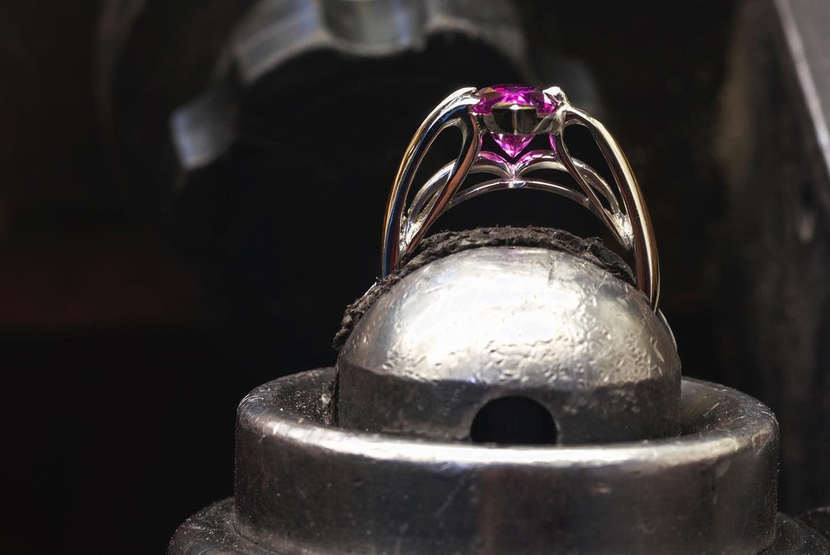Diamond Wedding Band - Past MJS Commission - PG-BI-968 - image 4