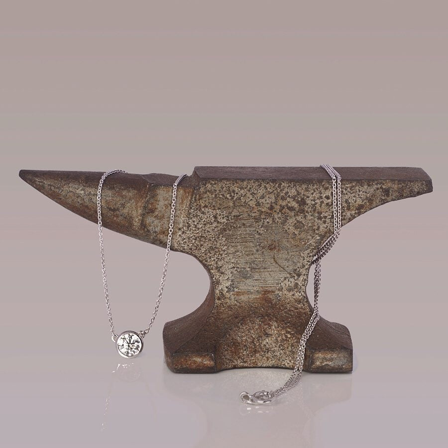 Diamond Necklace / Pendant - Past MJS Commission - PG-BI-972 - image 1