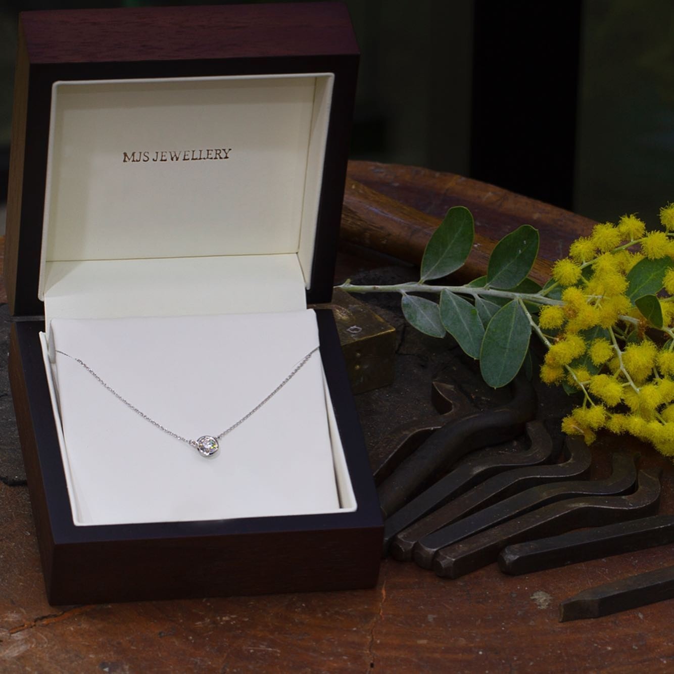 Diamond Necklace / Pendant - Past MJS Commission - PG-BI-972 - image 1