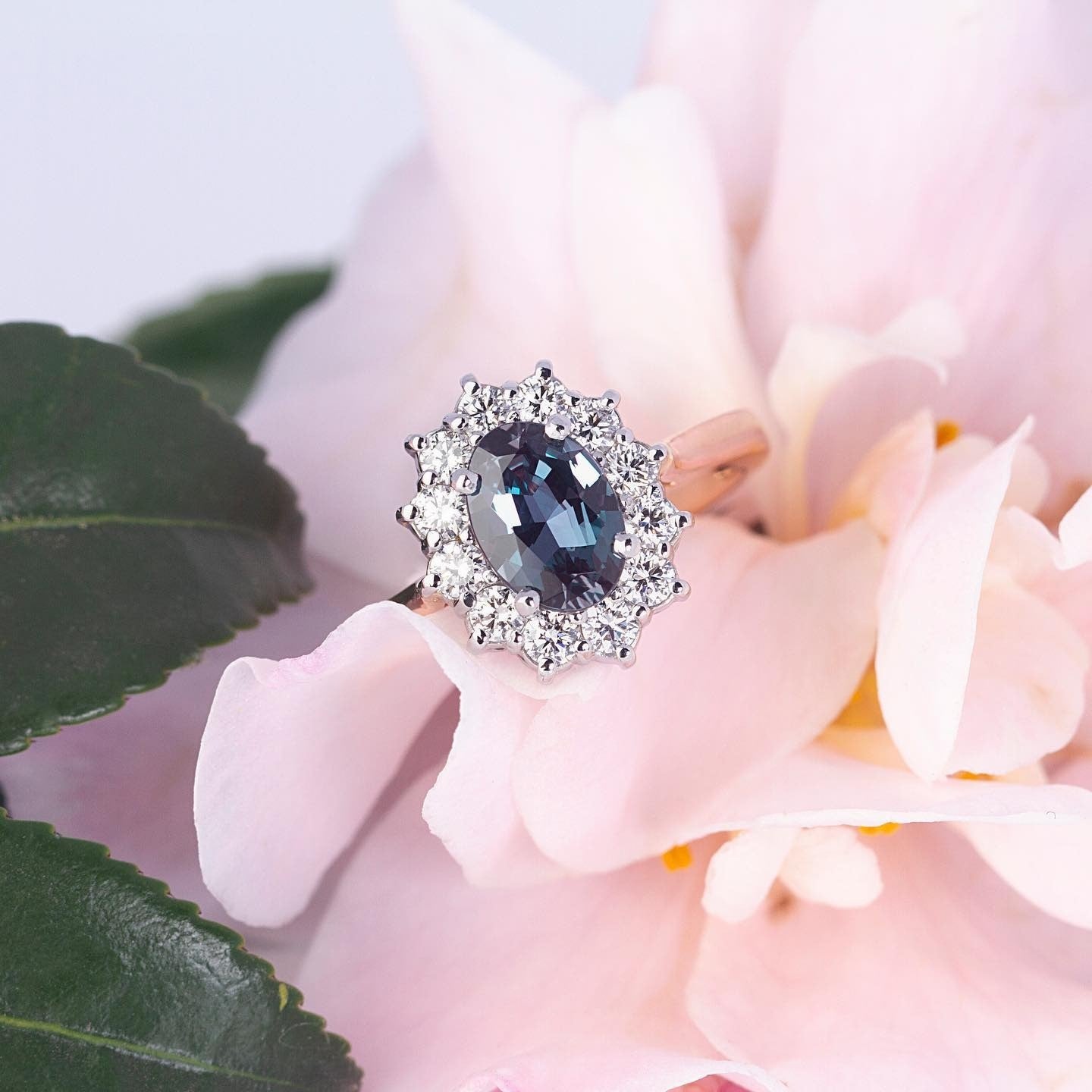 rose gold Engagement Ring - PG-BI-049 - image 1
