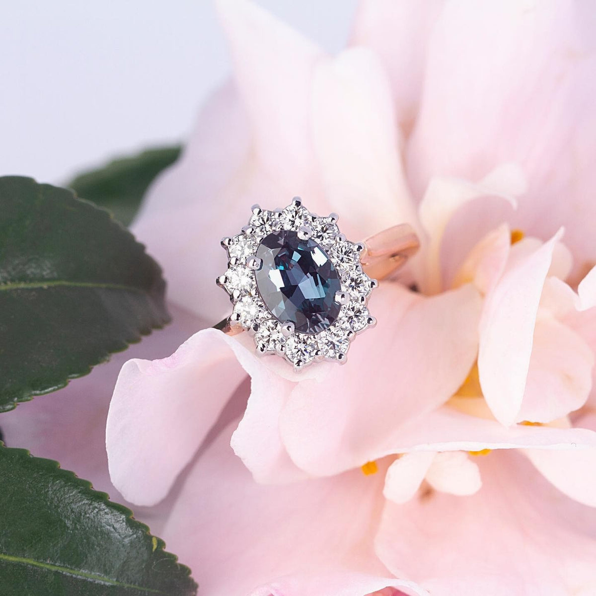 rose gold Engagement Ring - PG-BI-049 - image 3