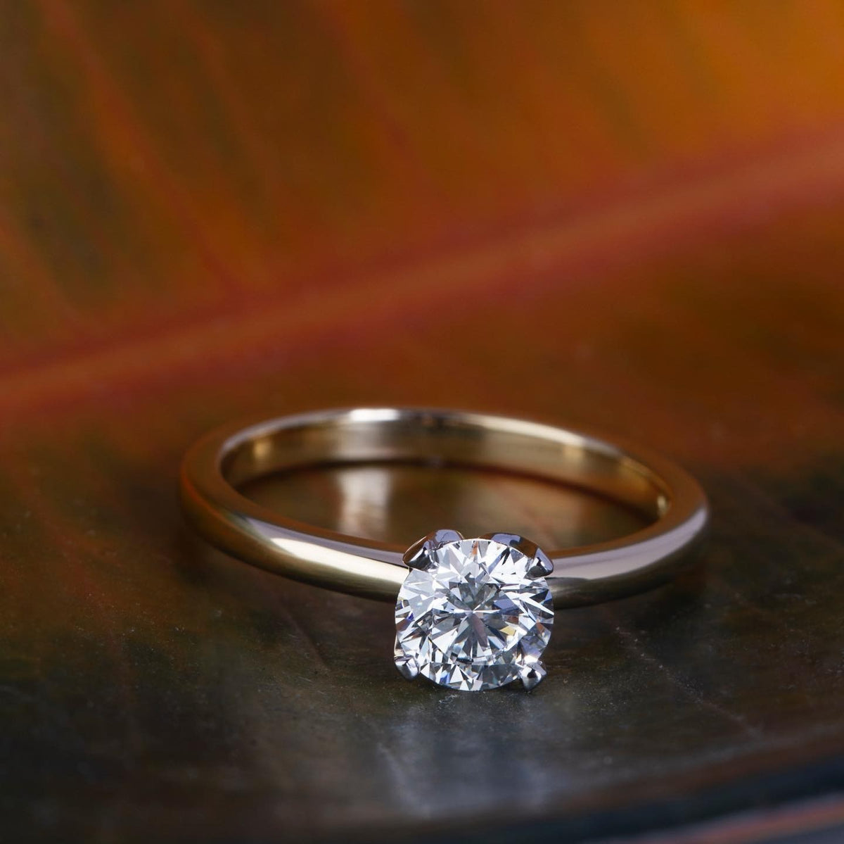 Diamond platinum Engagement Ring - PG-BI-062 - image 4