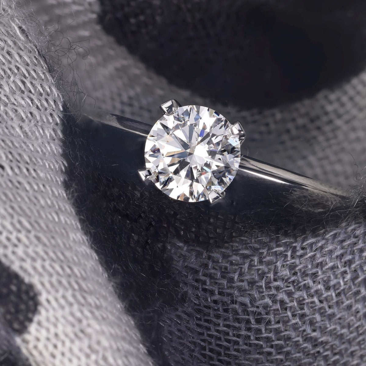 platinum Engagement Ring - PG-BI-097 - image 4