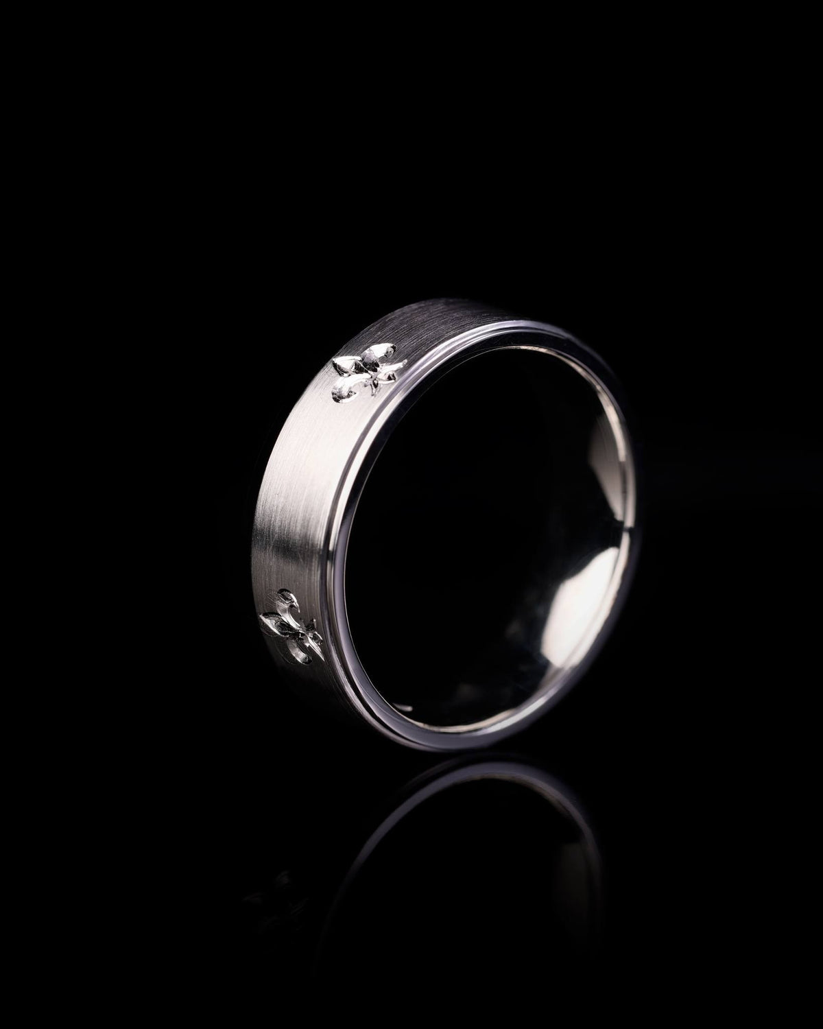 Platinum Wedding Band - PG-BI-104 - image 1