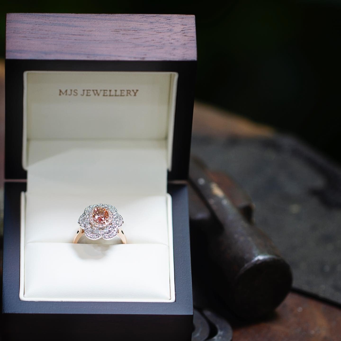 Diamond platinum Engagement Ring - PG-BI-128 - image 1