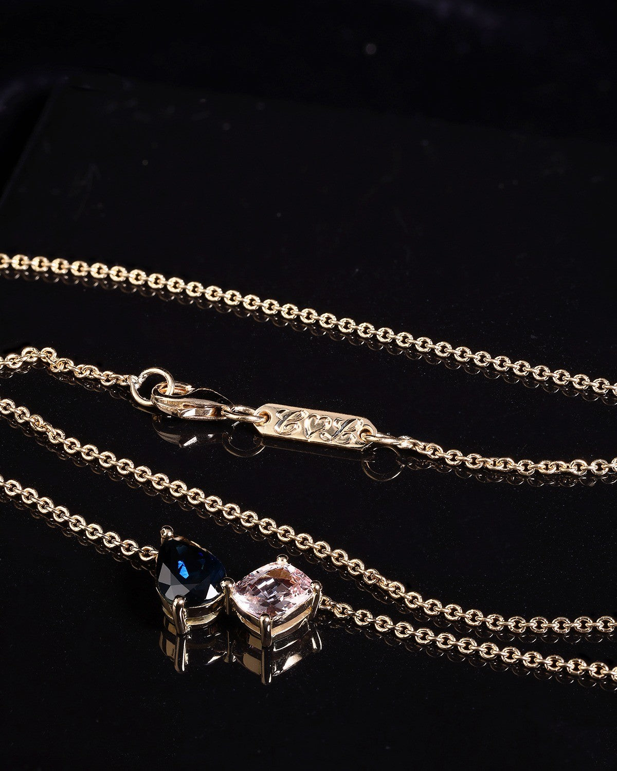 Yellow Gold Pendant - PG-BI-139 - image 1
