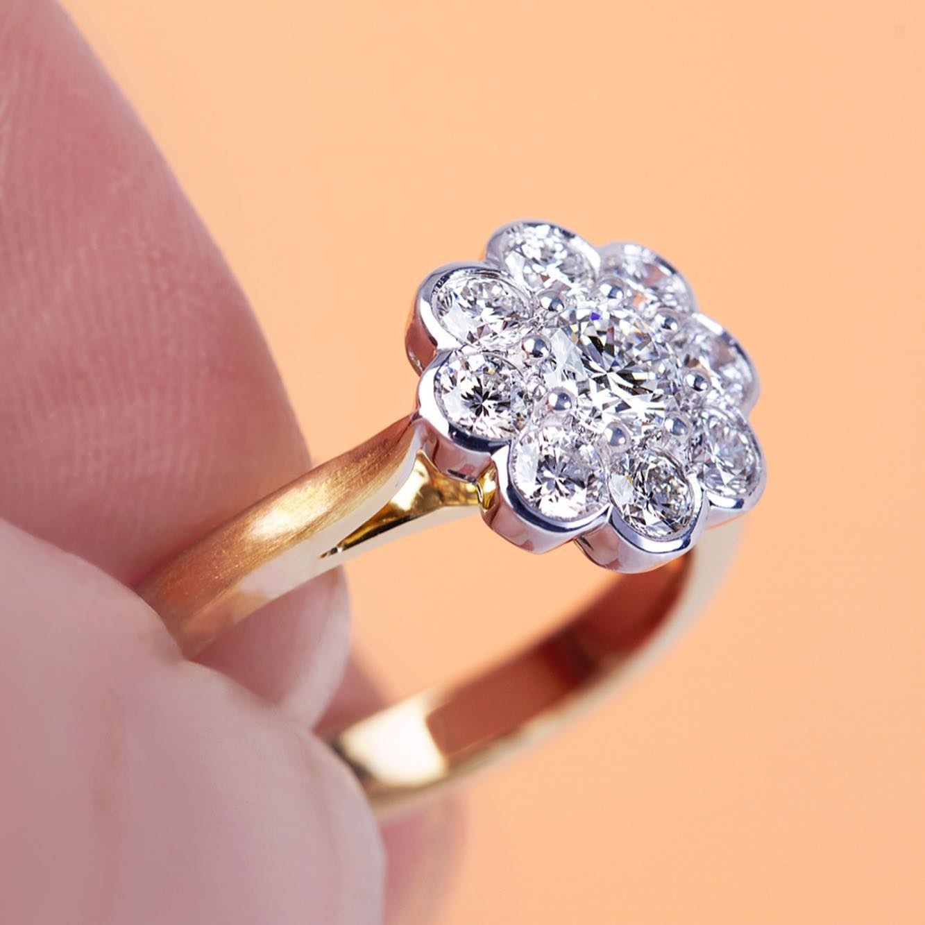 18ct Engagement Ring - PG-BI-142 - image 1