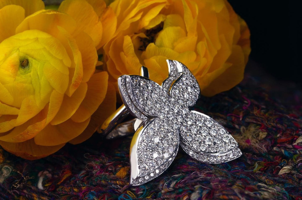white gold Ring - PG-BI-144 - image 4