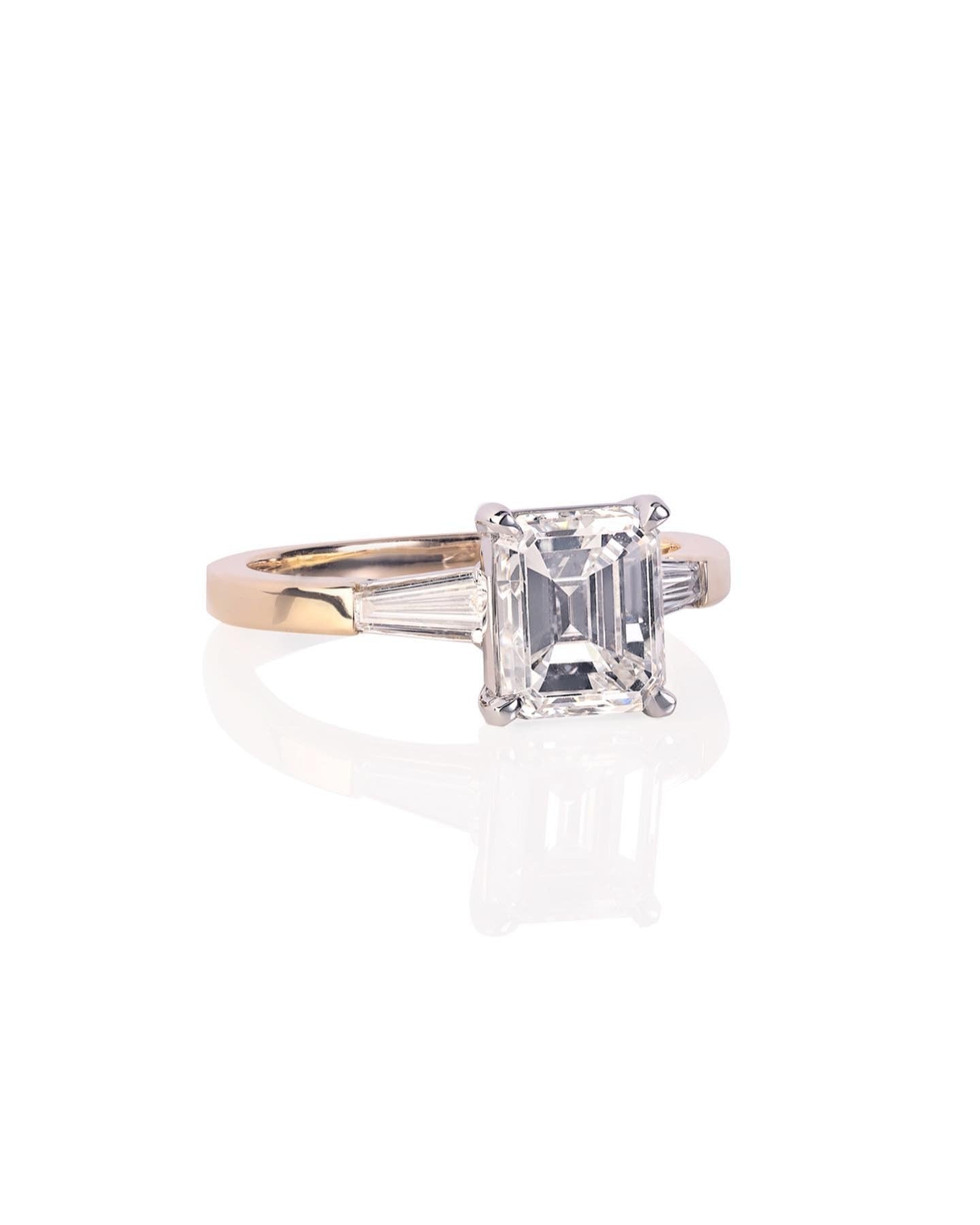 yellow gold Engagement Ring - PG-BI-148 - image 1