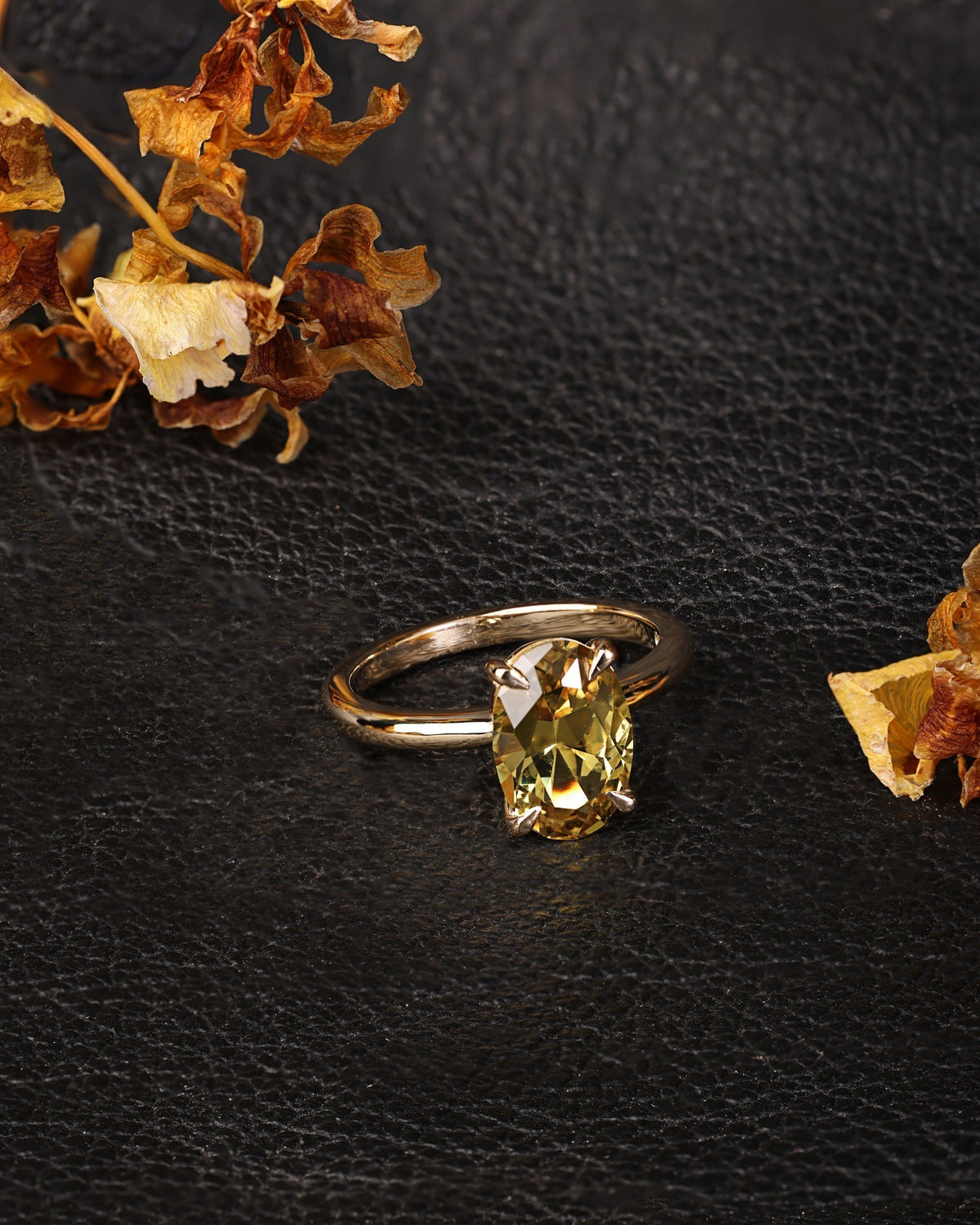Australian golden Sapphire Ring - PG-BI-149 - image 3