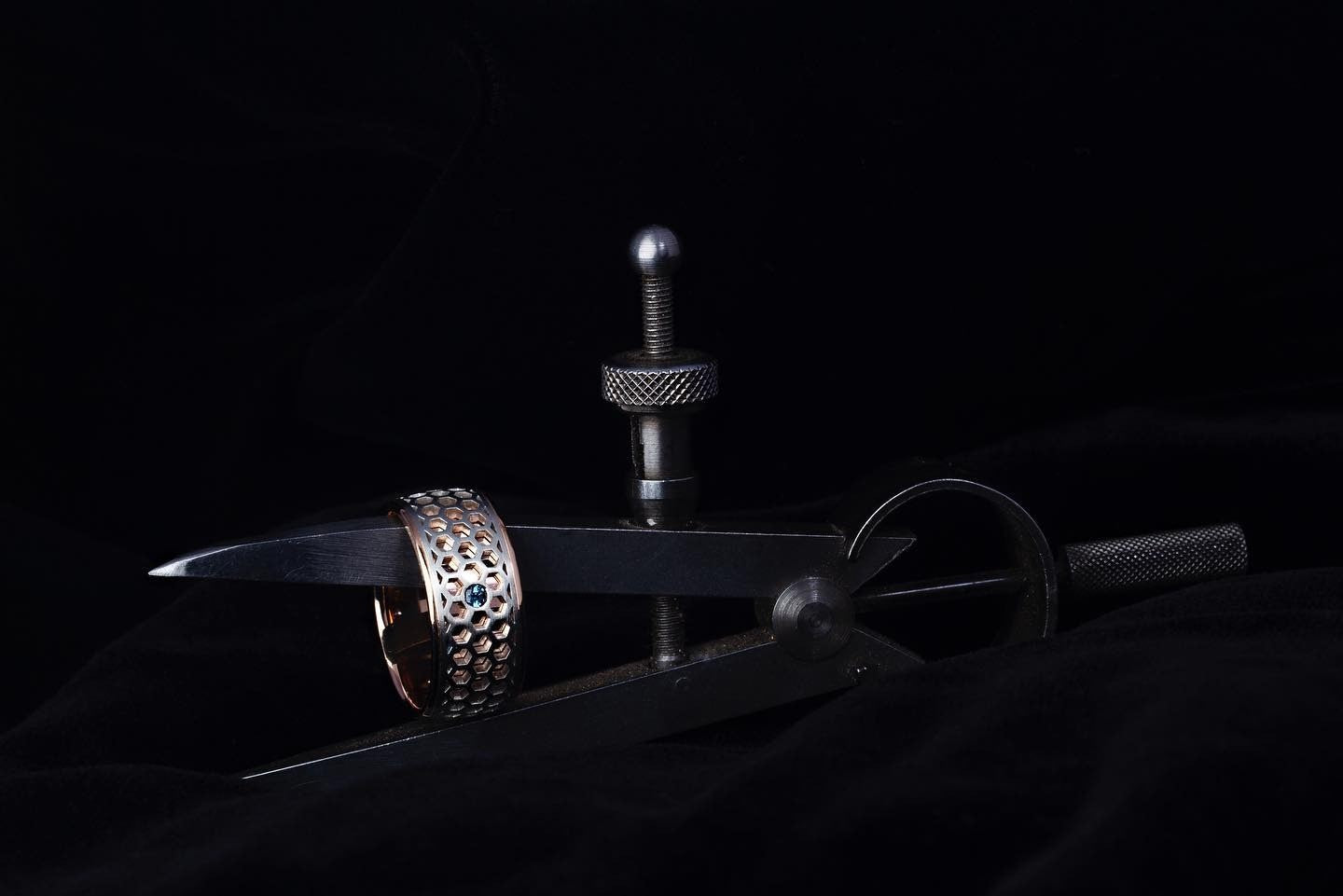 rose gold Wedding Band - PG-BI-170 - image 1