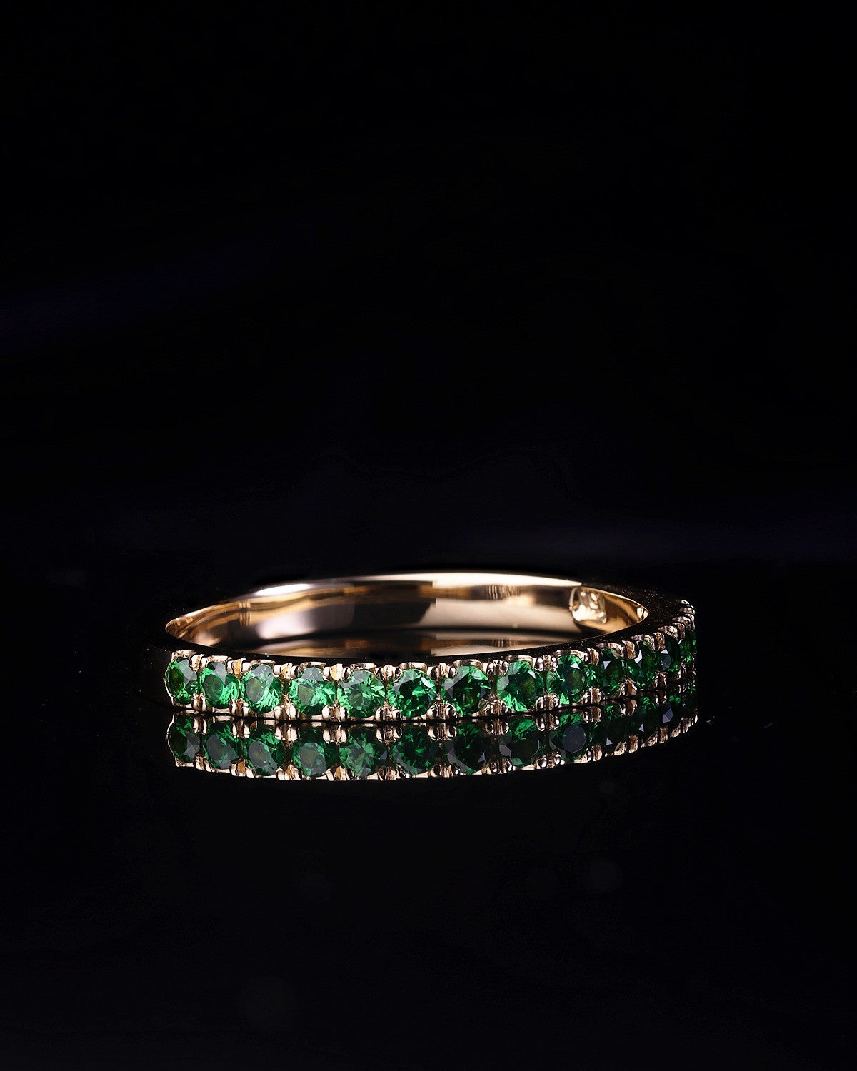 yellow gold Wedding Band - PG-BI-177 - image 1