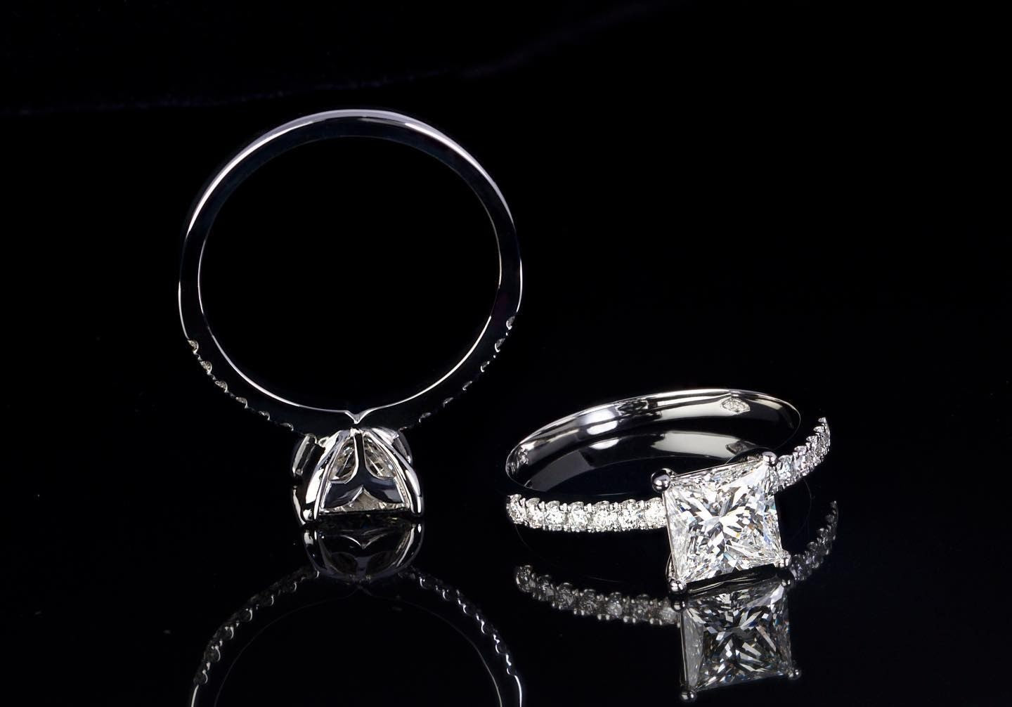 Spinel Engagement Ring - PG-BI-178 - image 2