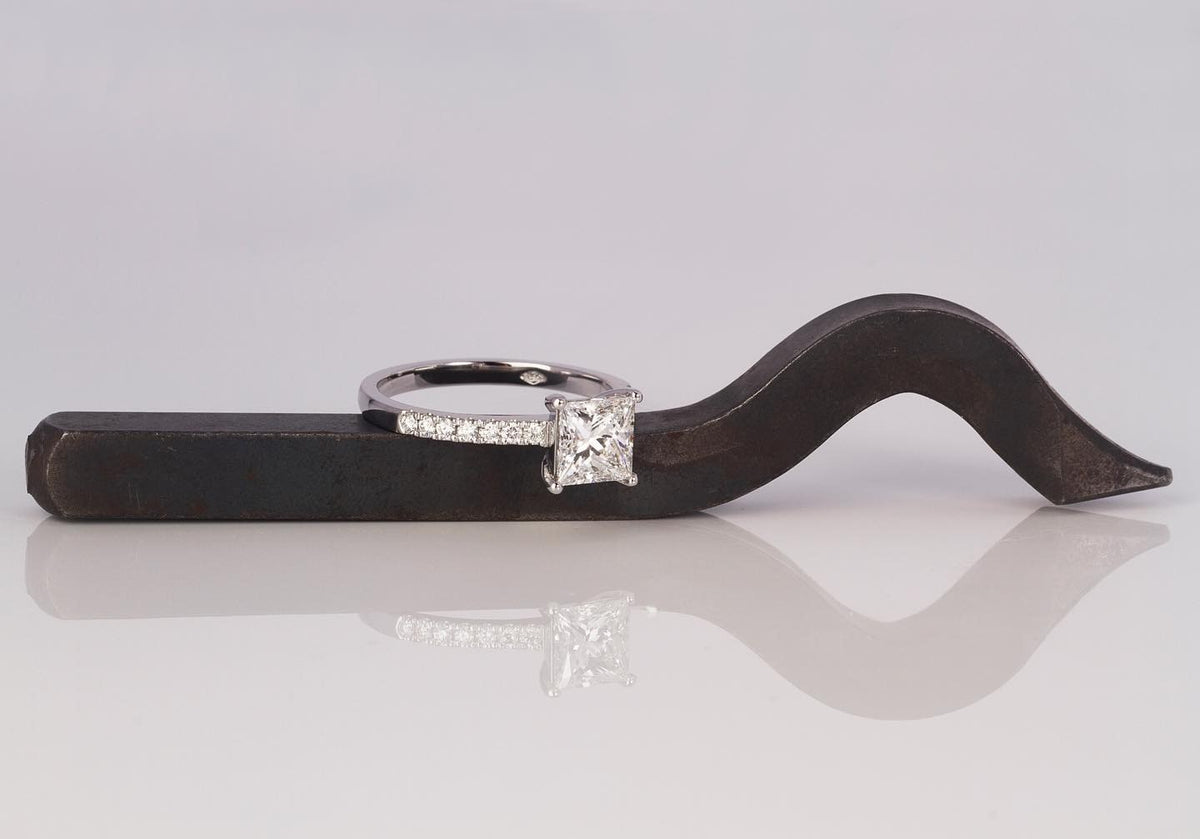Spinel Engagement Ring - PG-BI-178 - image 3