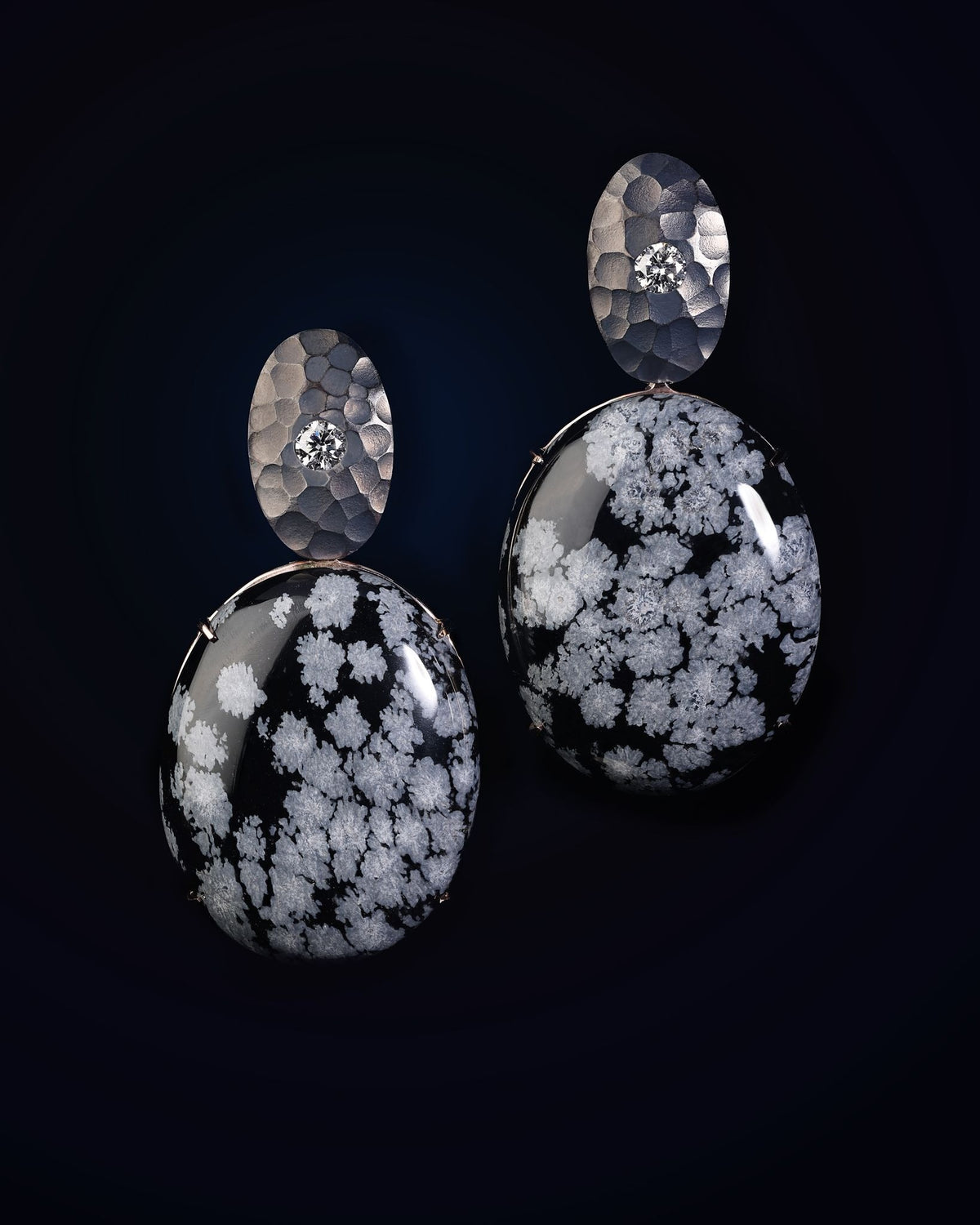 Diamond 18ct Earrings - PG-BI-188 - image 1