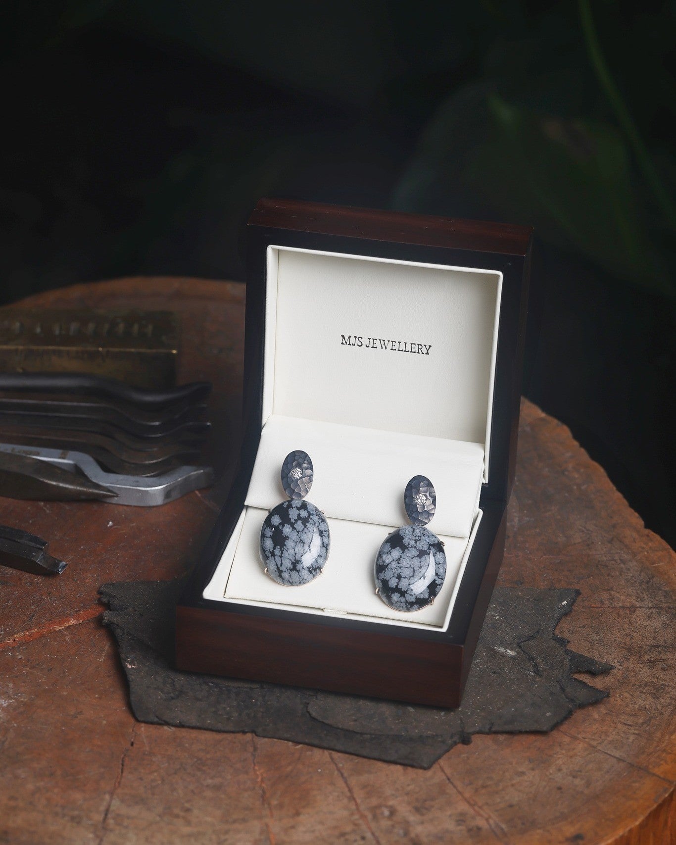 Diamond 18ct Earrings - PG-BI-188 - image 1
