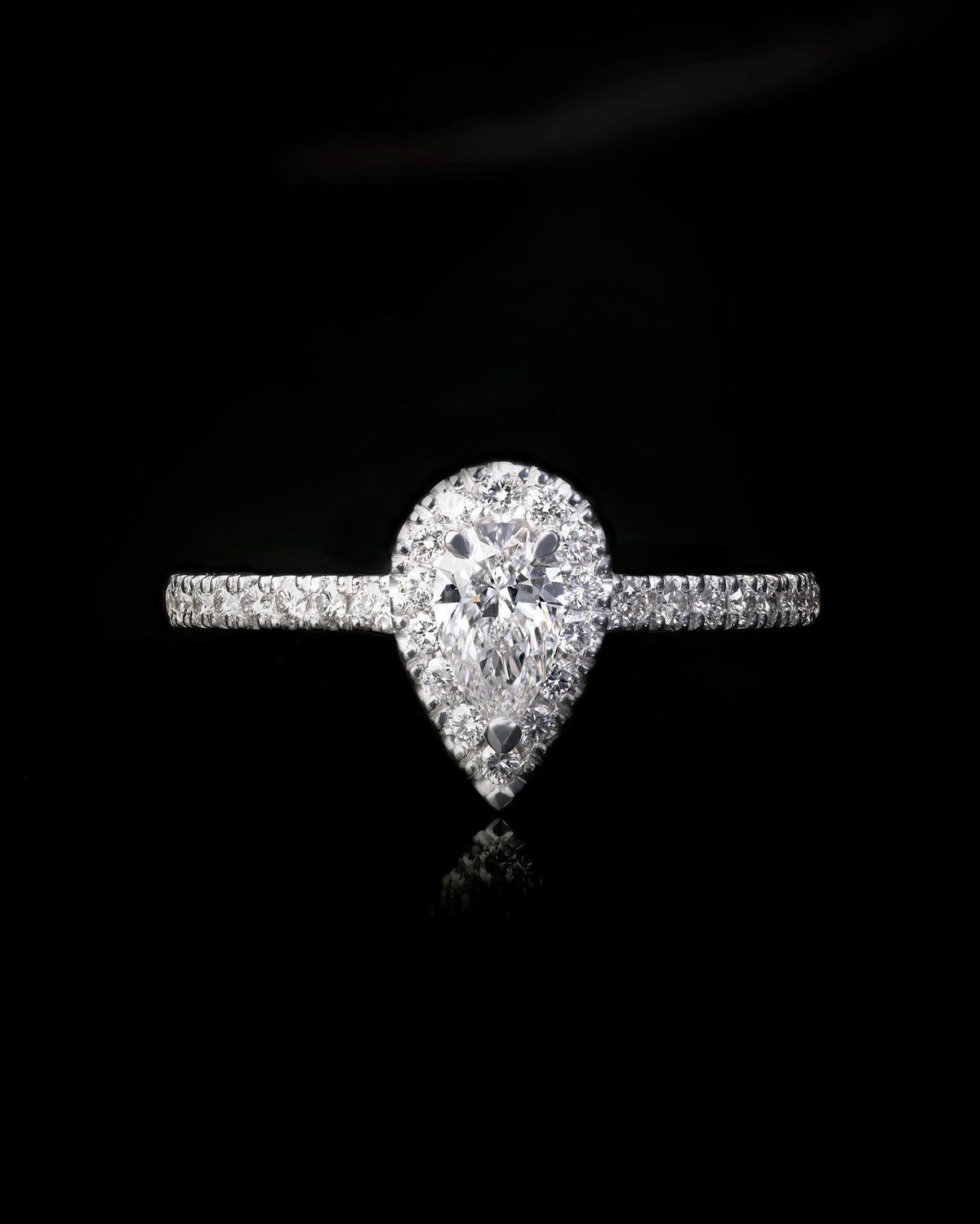white gold Engagement Ring - PG-BI-194 - image 1