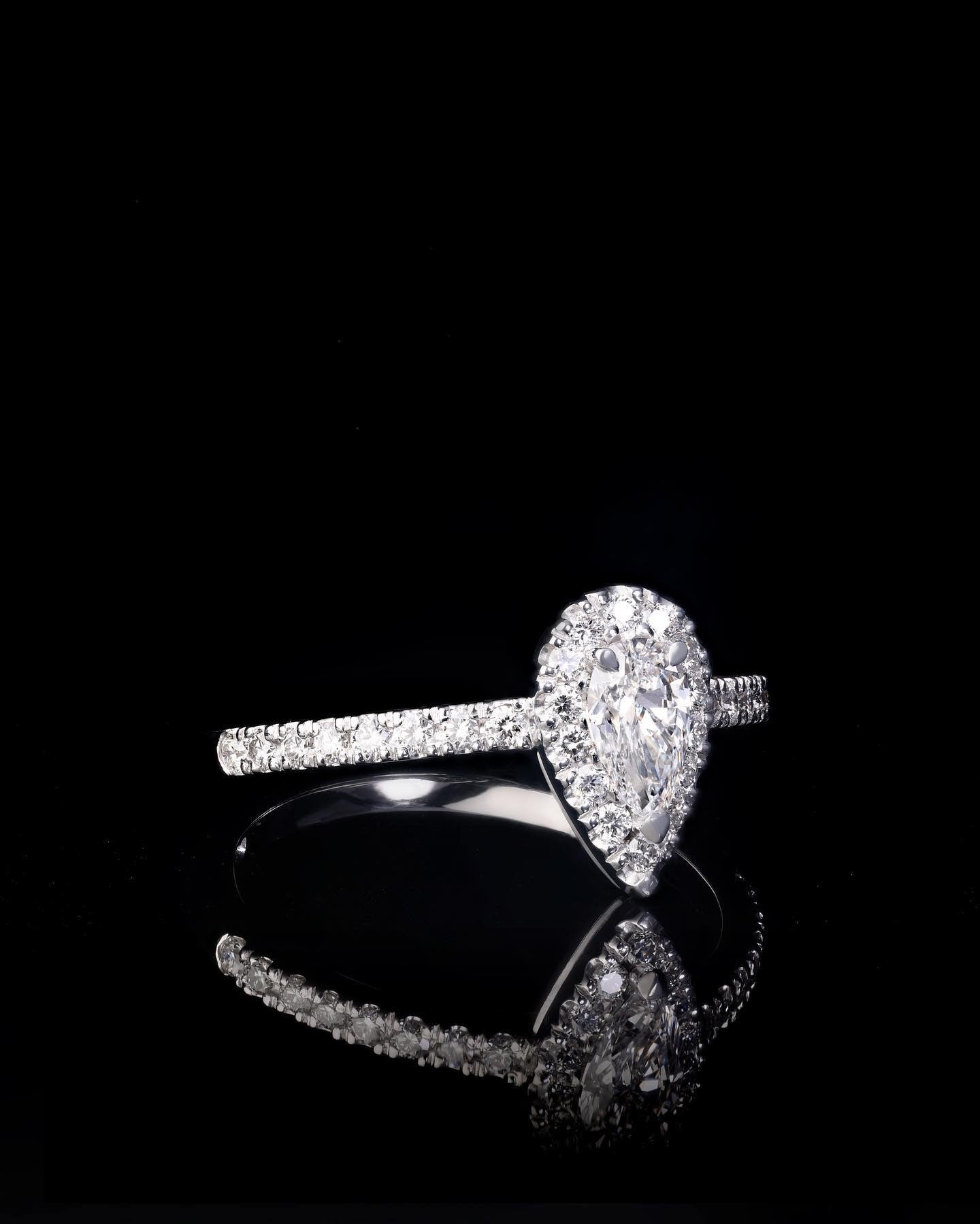 white gold Engagement Ring - PG-BI-194 - image 1