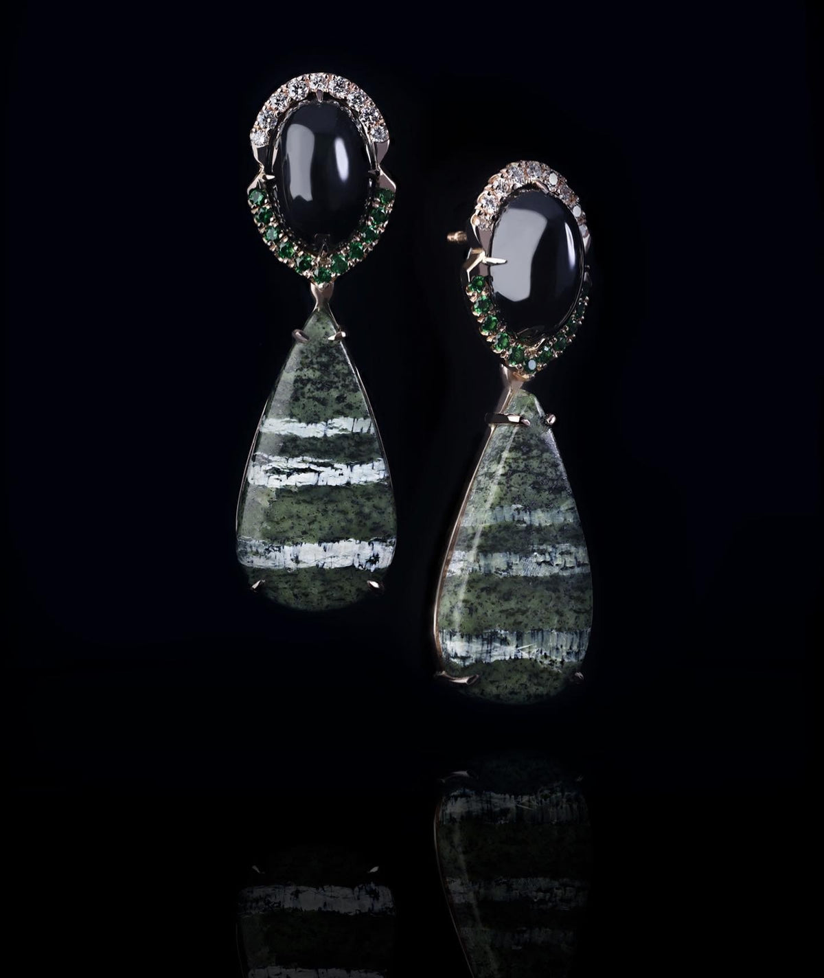 Spinel Earrings - PG-BI-229 - image 1