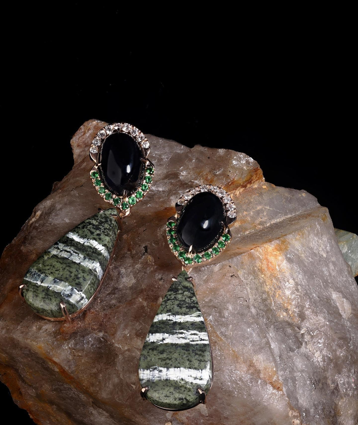 Spinel Earrings - PG-BI-229 - image 2