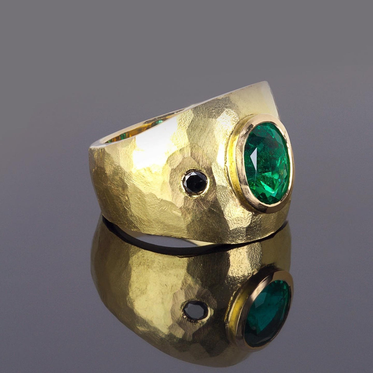 yellow gold Ring - PG-BI-236 - image 2