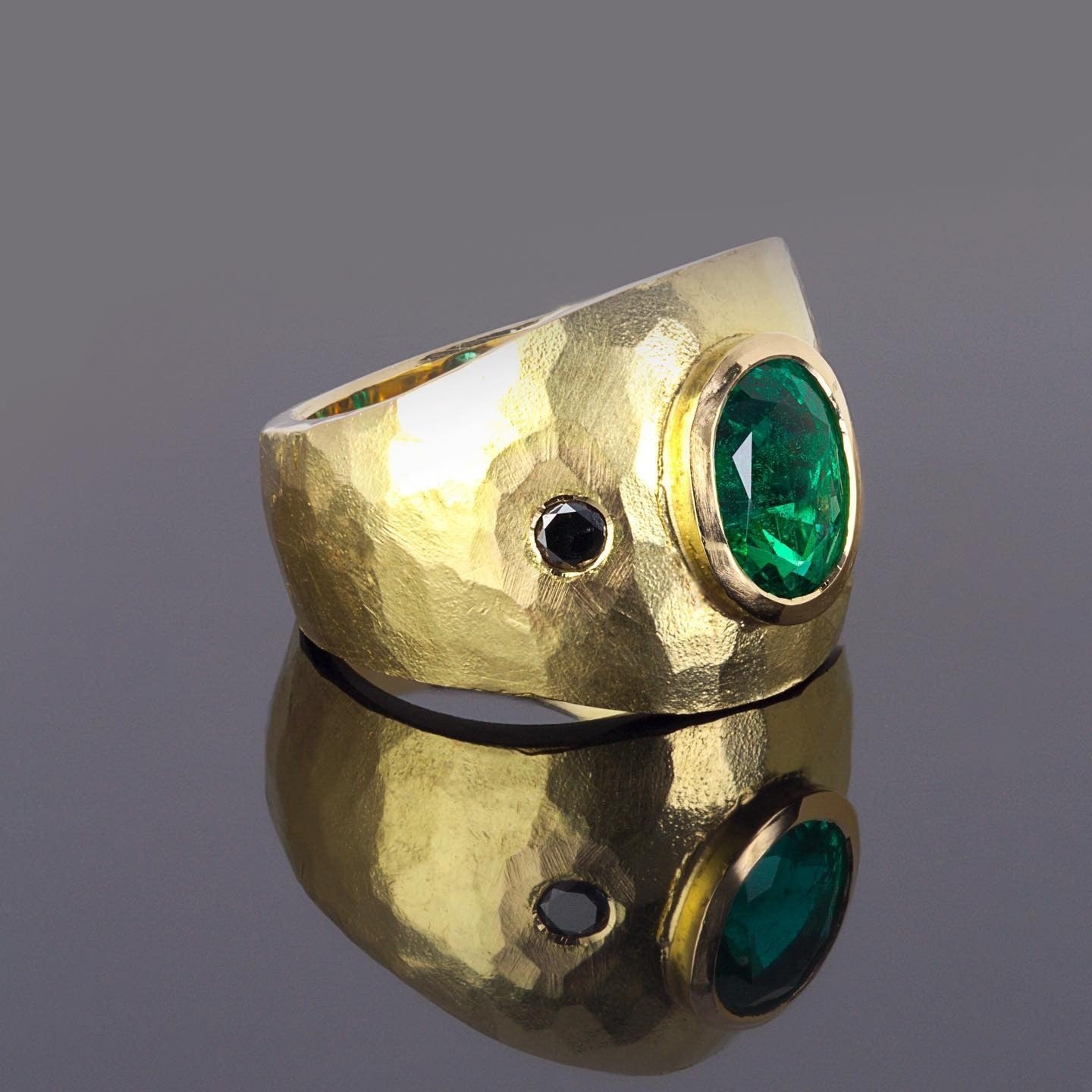 yellow gold Ring - PG-BI-236 - image 1