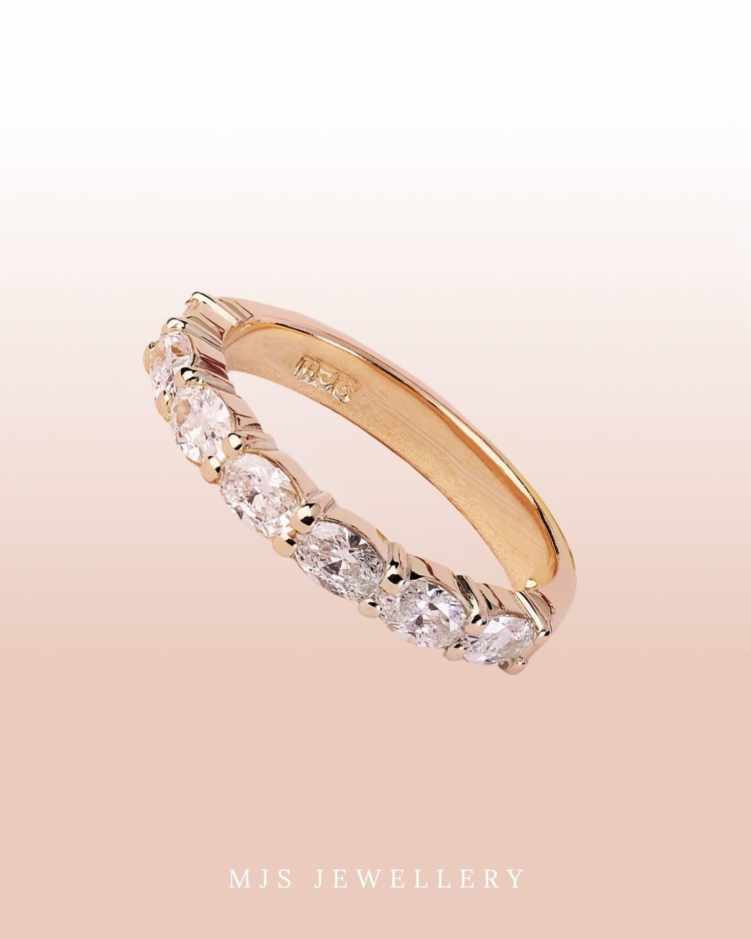 yellow gold Wedding Band - PG-BI-238 - image 1